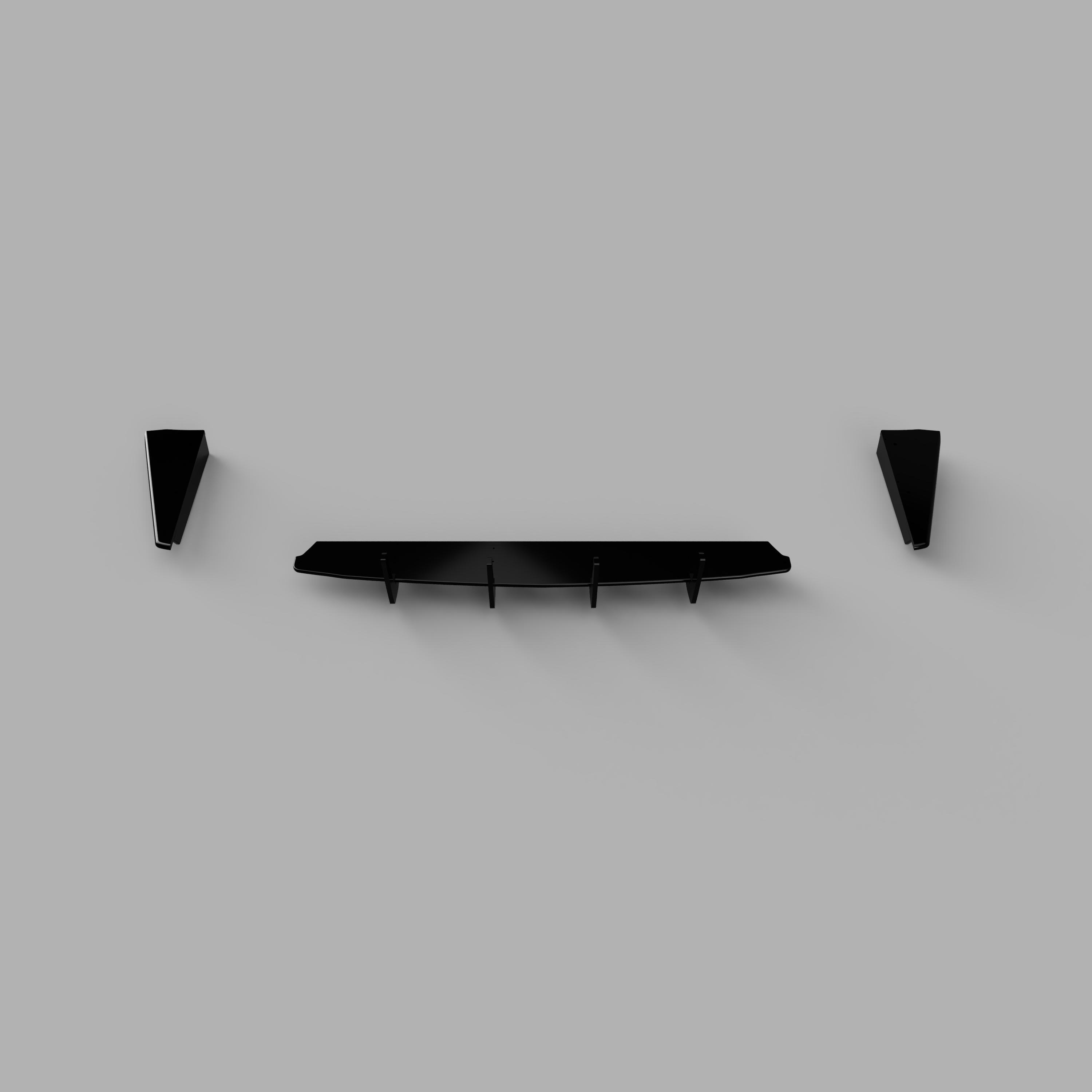 Rear Diffuser - Acura MDX Type-S 2022-2025