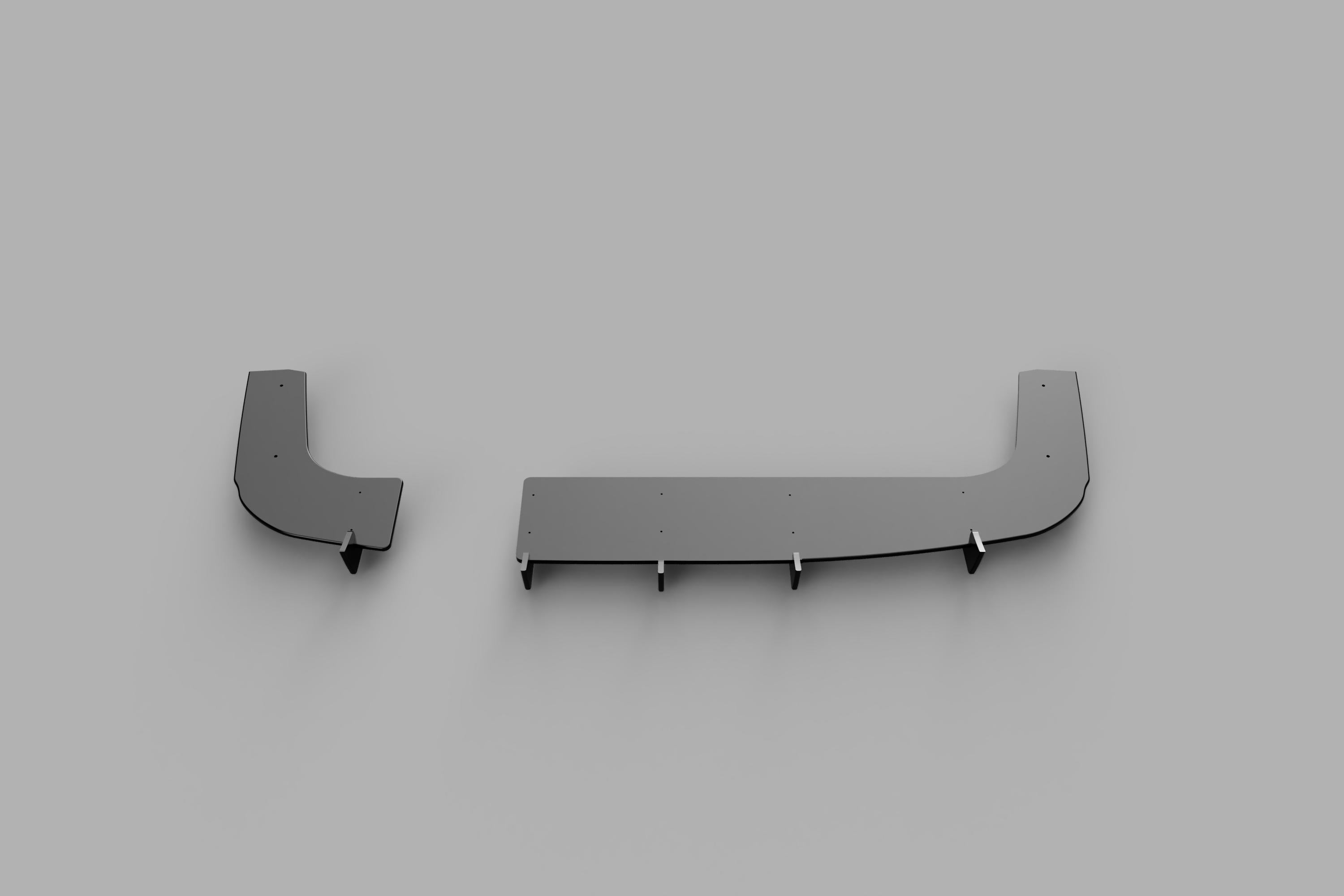 Rear Diffuser - Subaru 2000-2002 Wagon