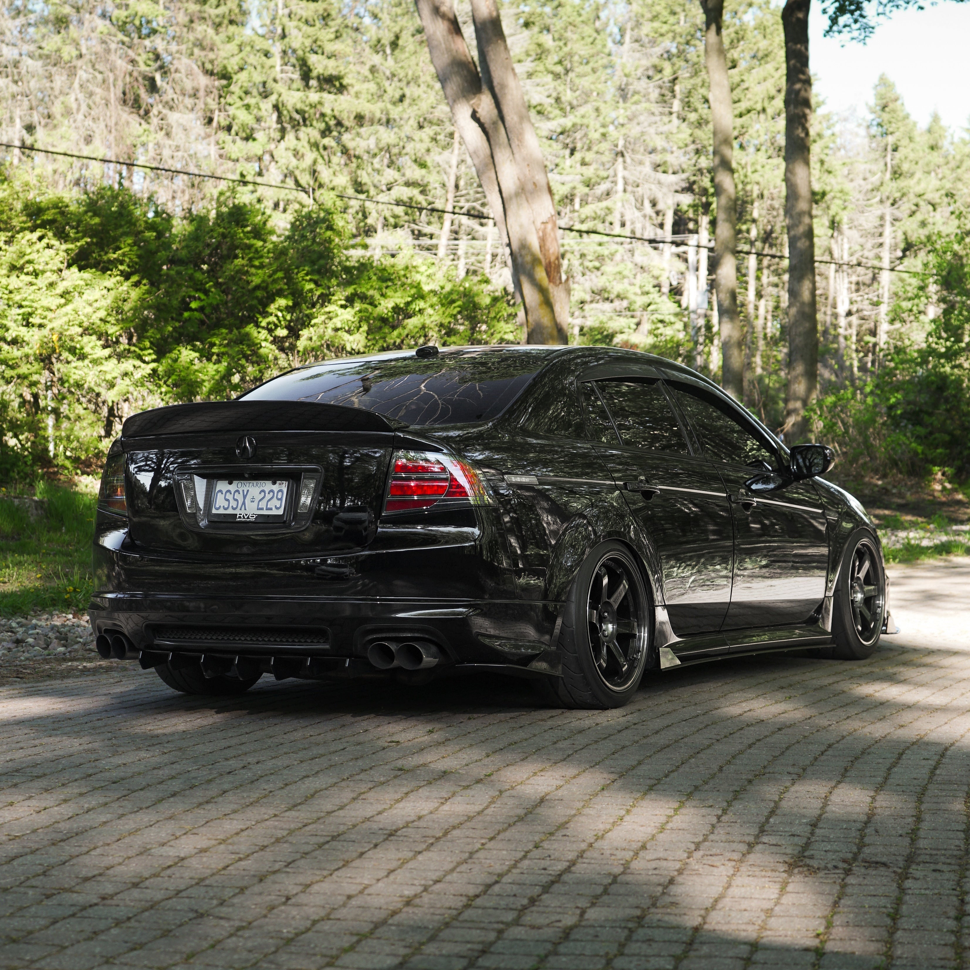 Spoiler - Acura TL 2004-2008 Color Matched (Nighthawk Black Pearl - IN STOCK – Ready to Ship)