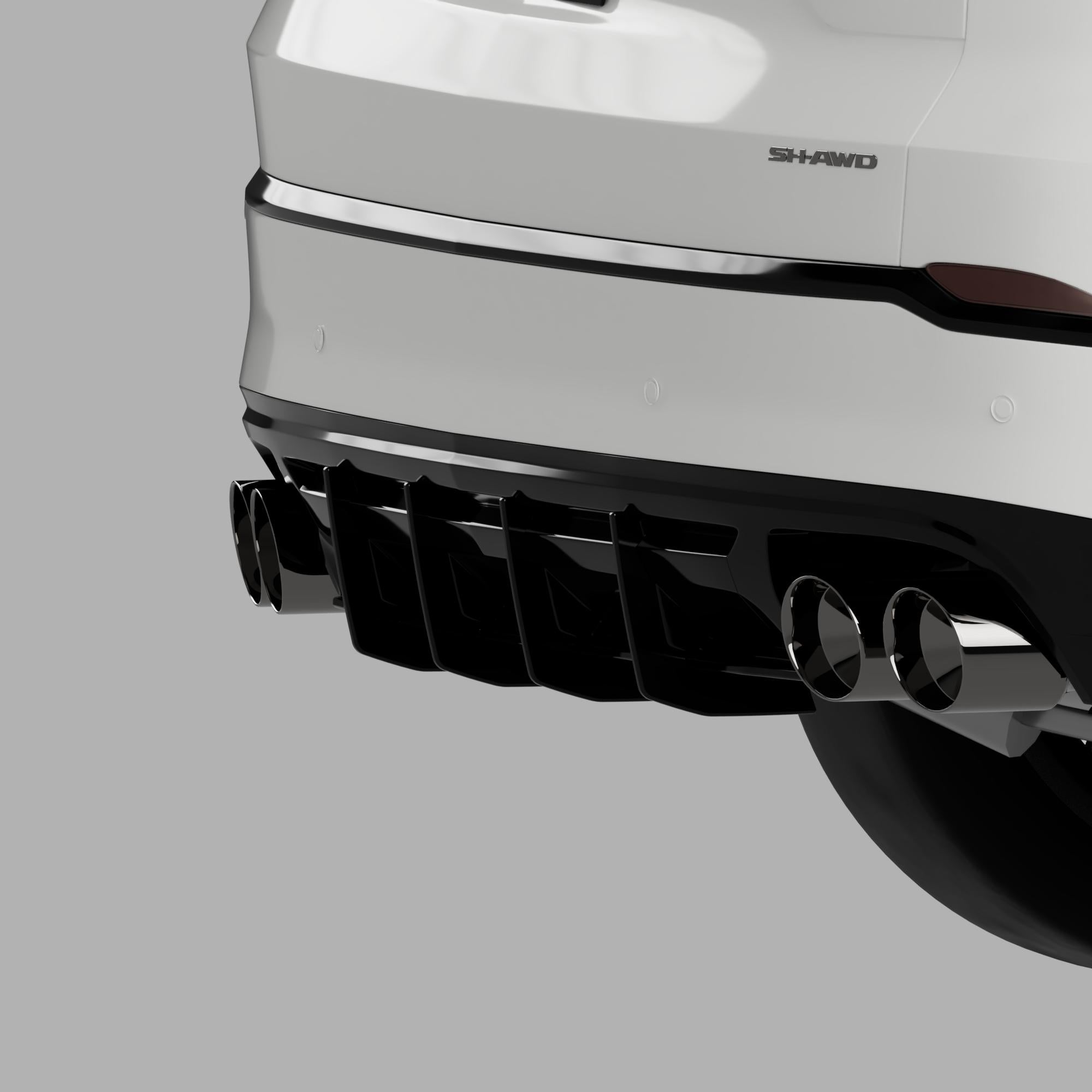 Rear Diffuser - Acura MDX Type-S 2022-2025