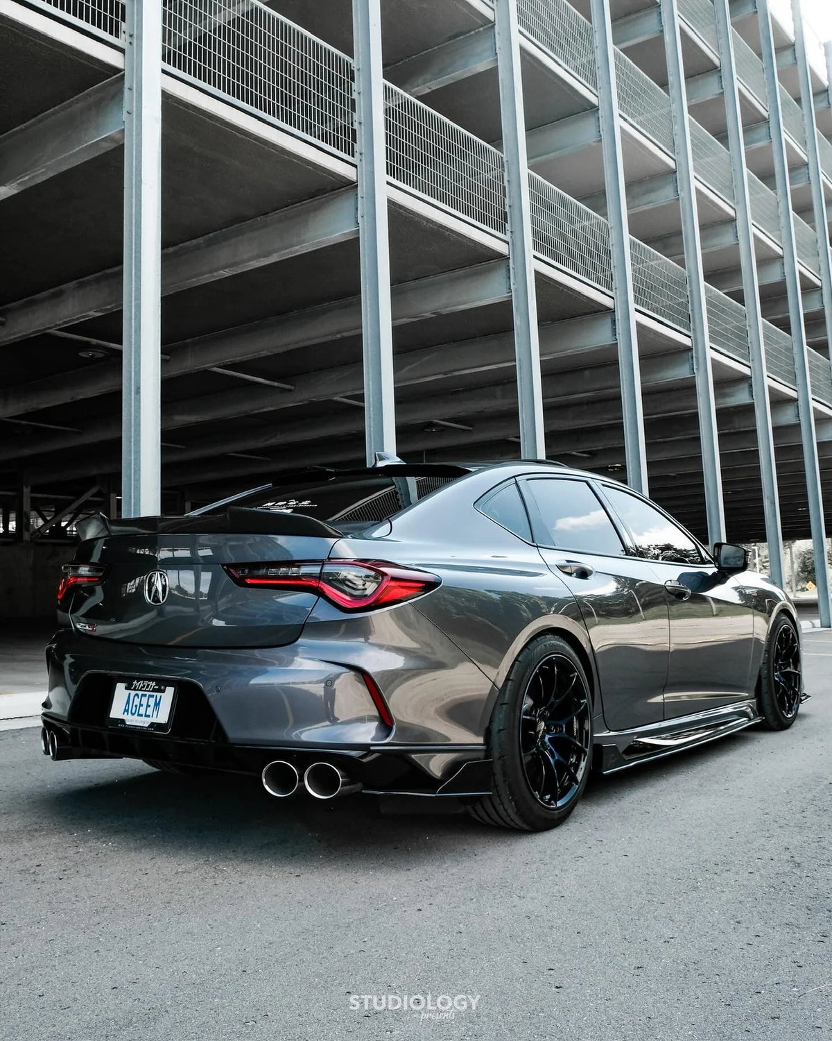 Rear Diffuser - Acura TLX TYPE S 2021-2025