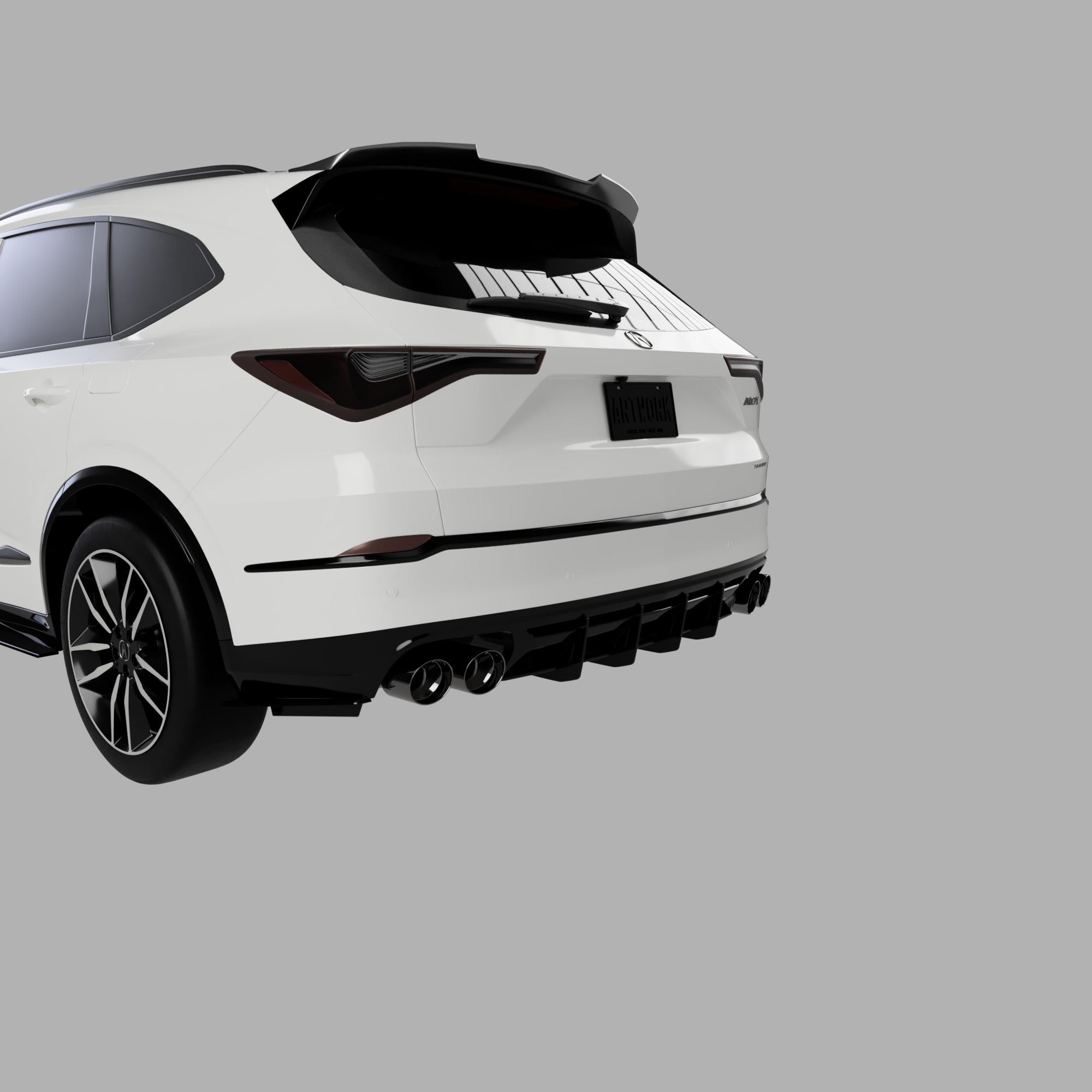 Rear Diffuser - Acura MDX Type-S 2022-2025
