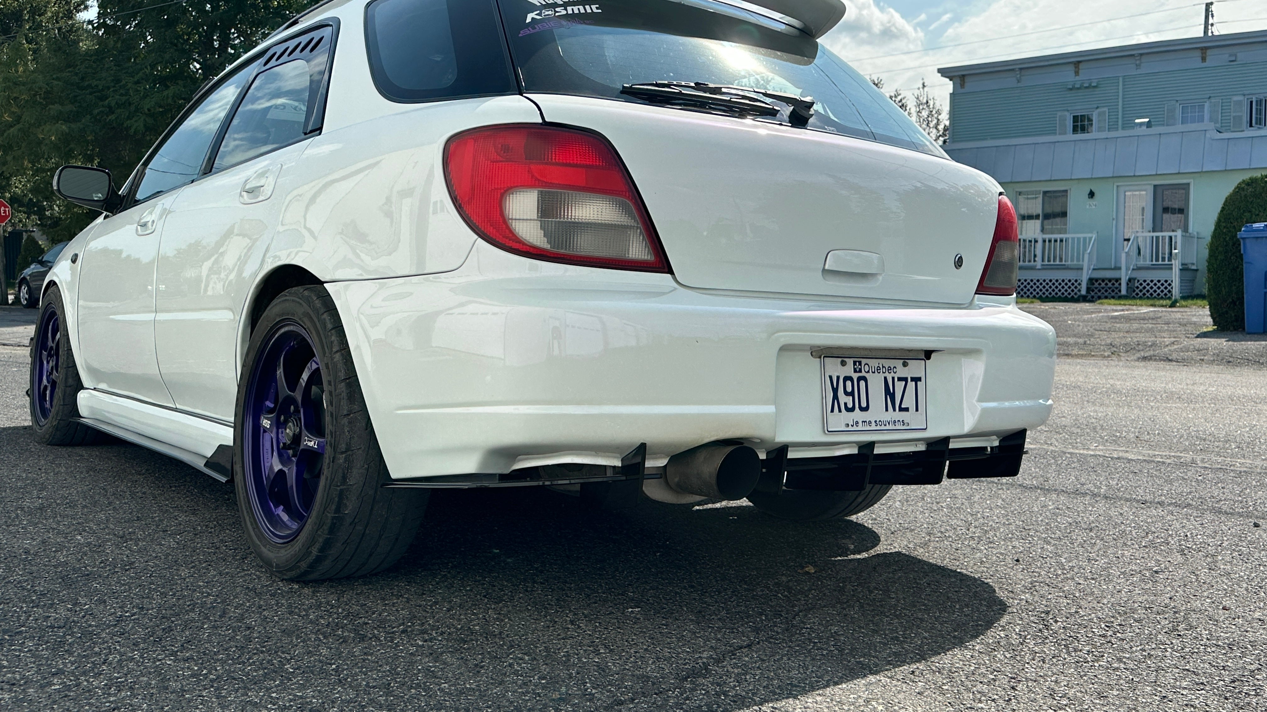 Rear Diffuser - Subaru 2000-2002 Wagon
