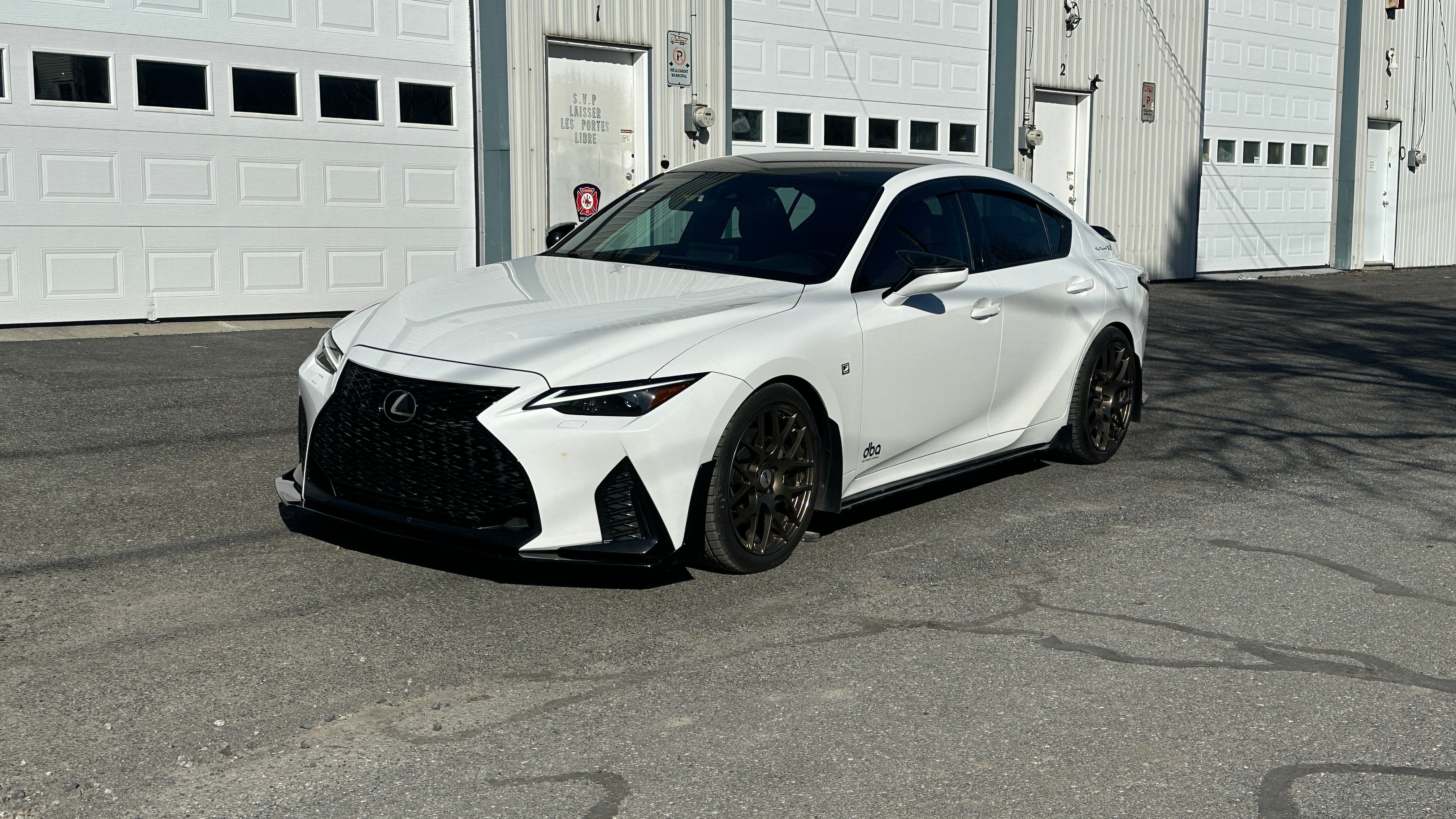 Front Splitter - Lexus IS 350 F SPORT 2021–2025