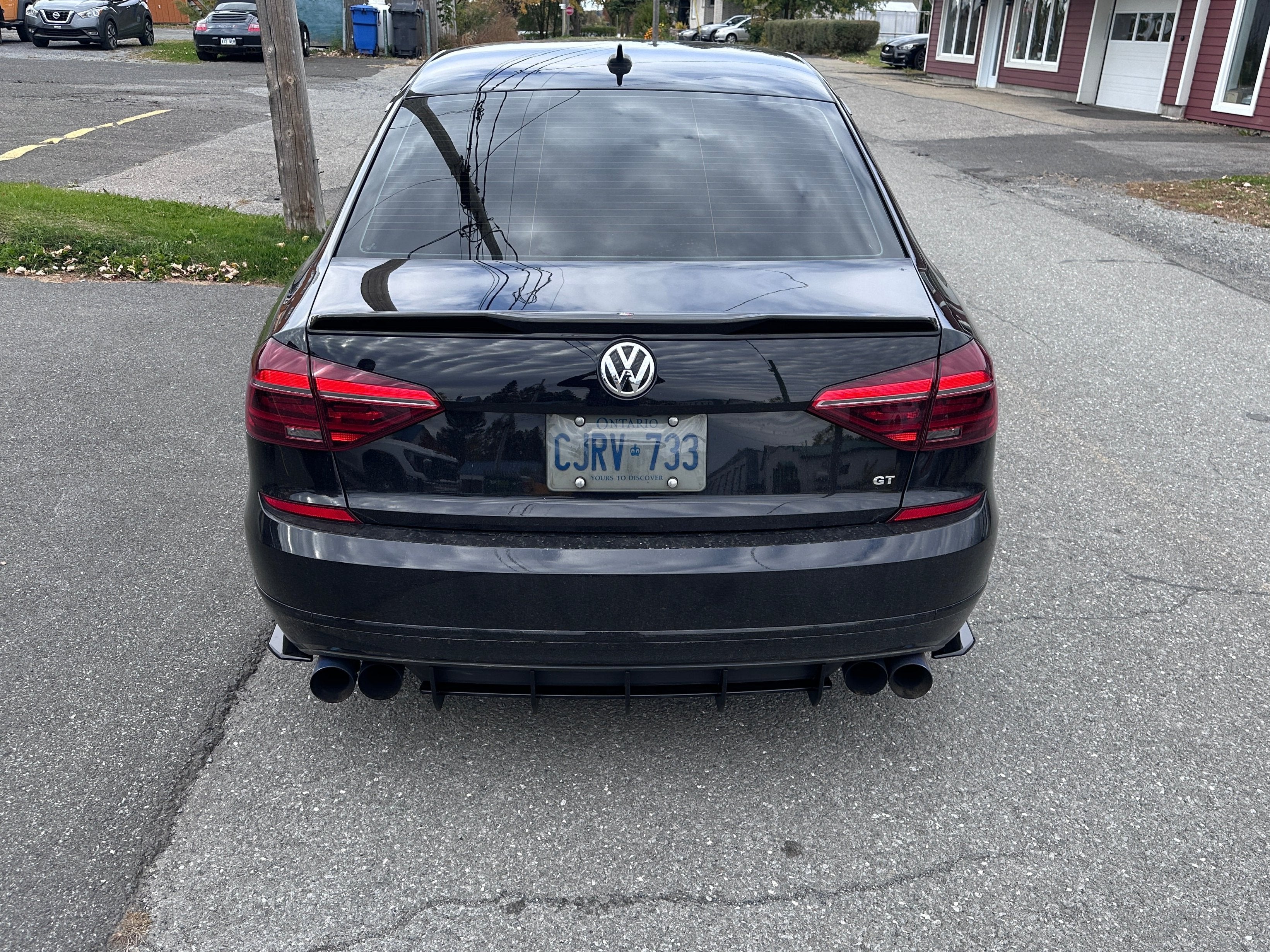 Rear Diffuser - Volkswagen Passat GT 18-19