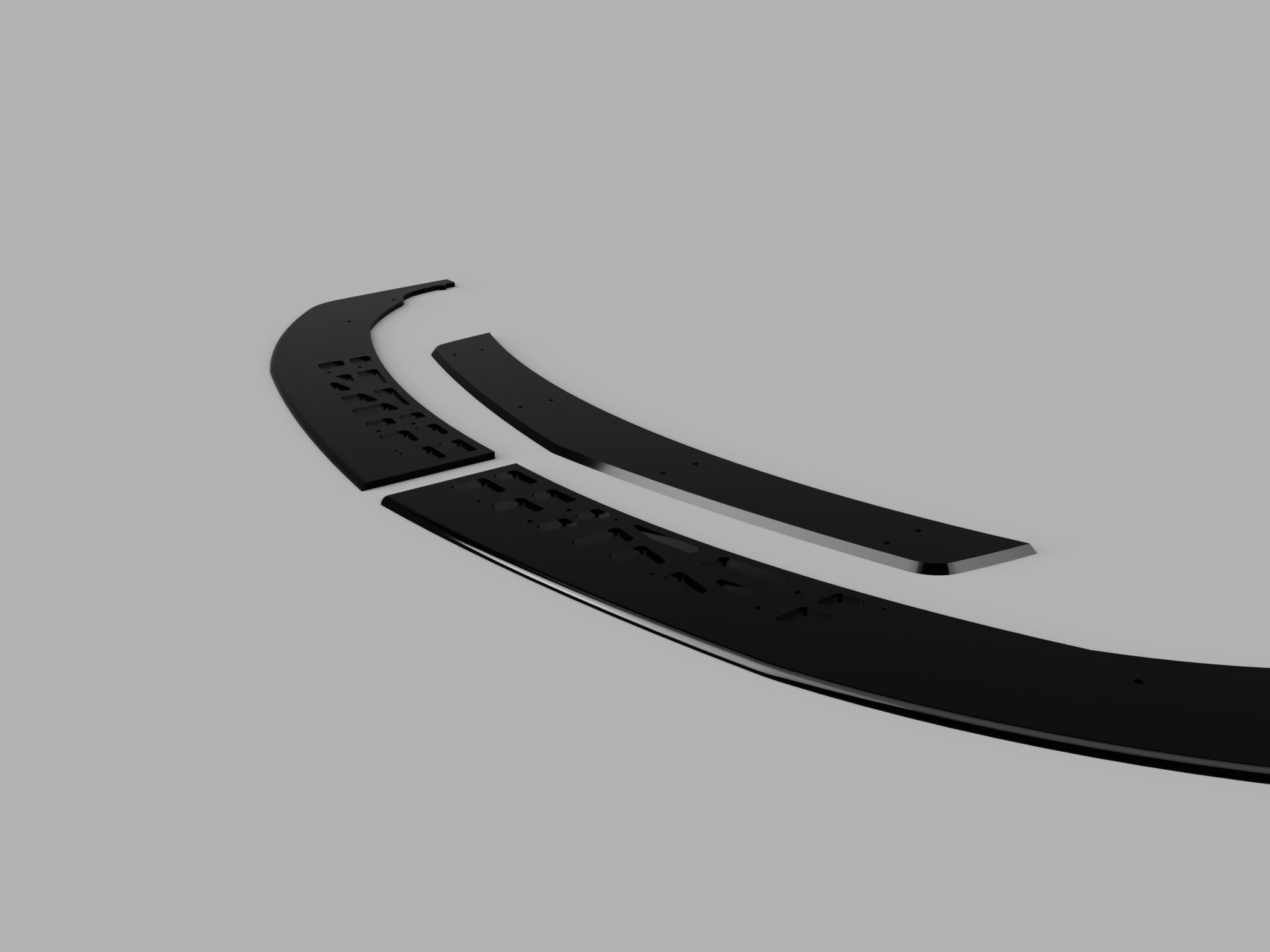 Front Splitter (3 pcs) - Acura MDX 2022-2023