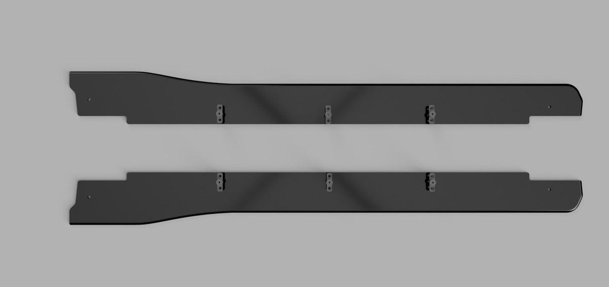 Side splitters - Porsche 911 2005-2008 (997)