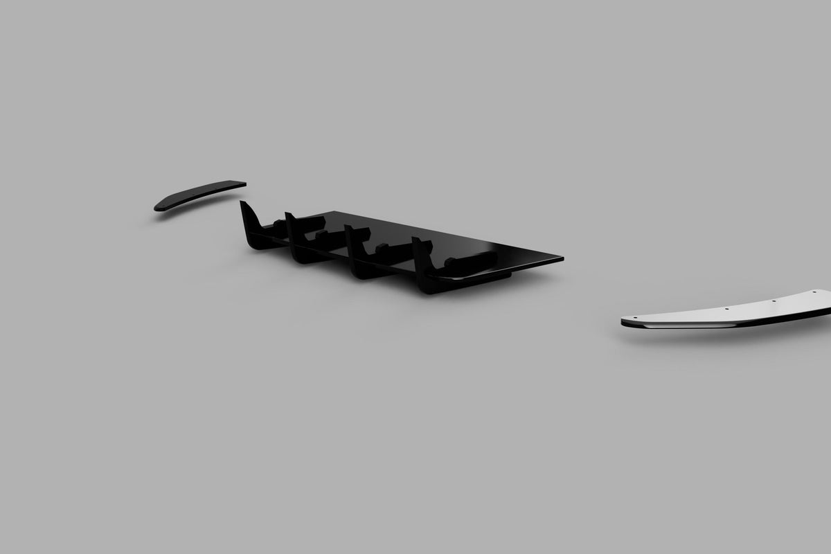 Rear Diffuser - Bentley Continental GT 2004-2011