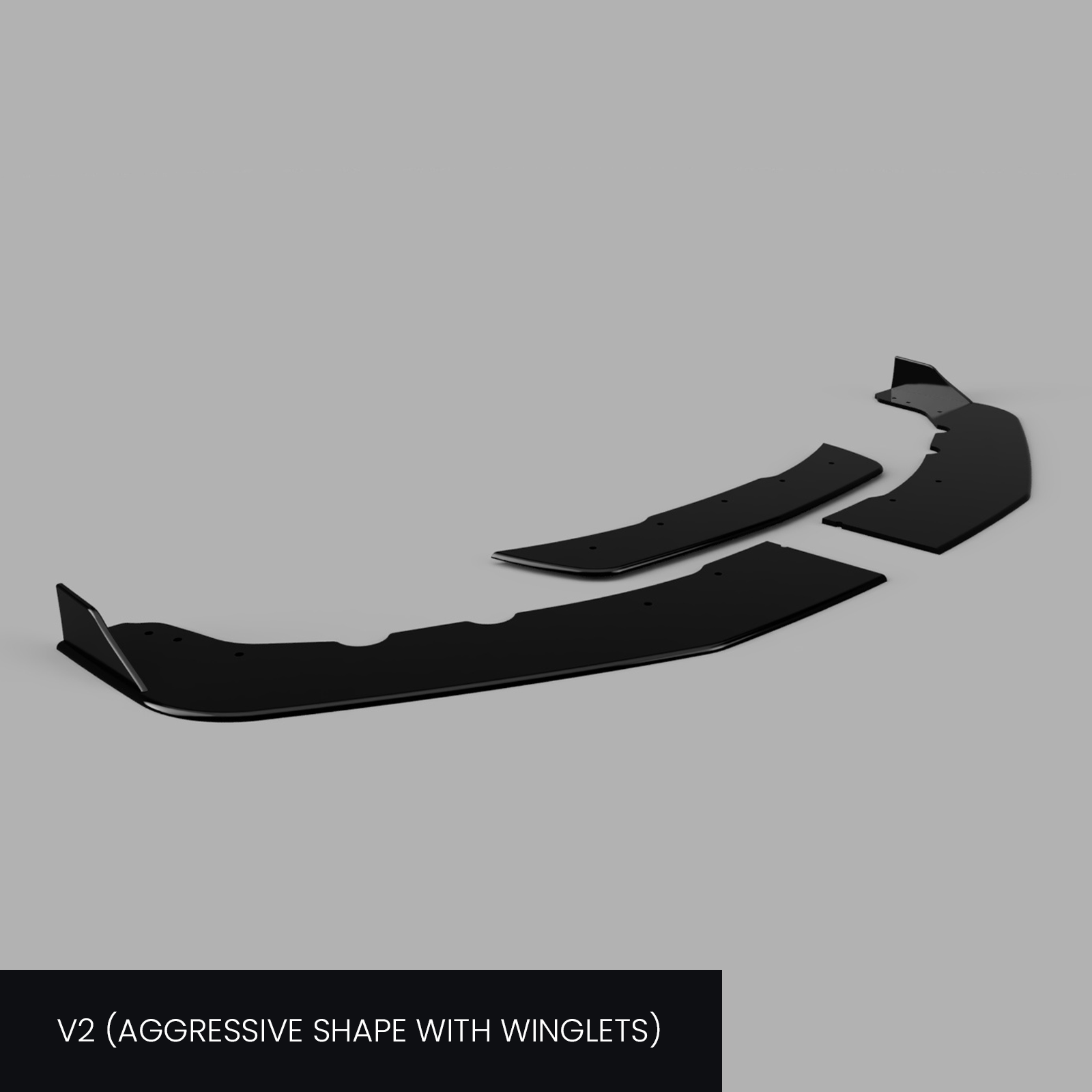 Front Splitter (3 Pcs) - Acura TLX A-SPEC/BASE 2021-2023 - Artwork Bodyshop Inc.