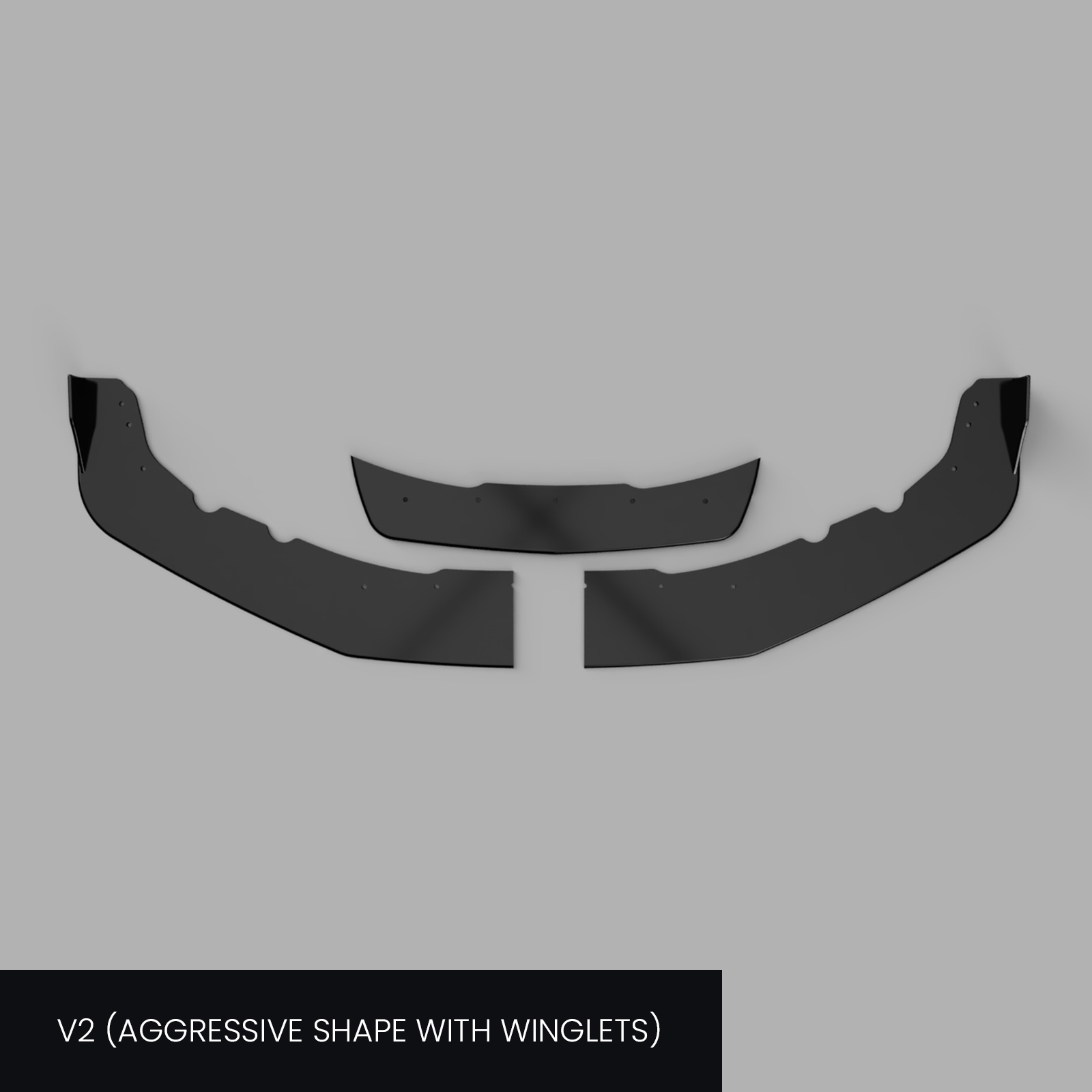 Front Splitter (3 Pcs) - Acura TLX A-SPEC/BASE 2021-2023 - Artwork Bodyshop Inc.