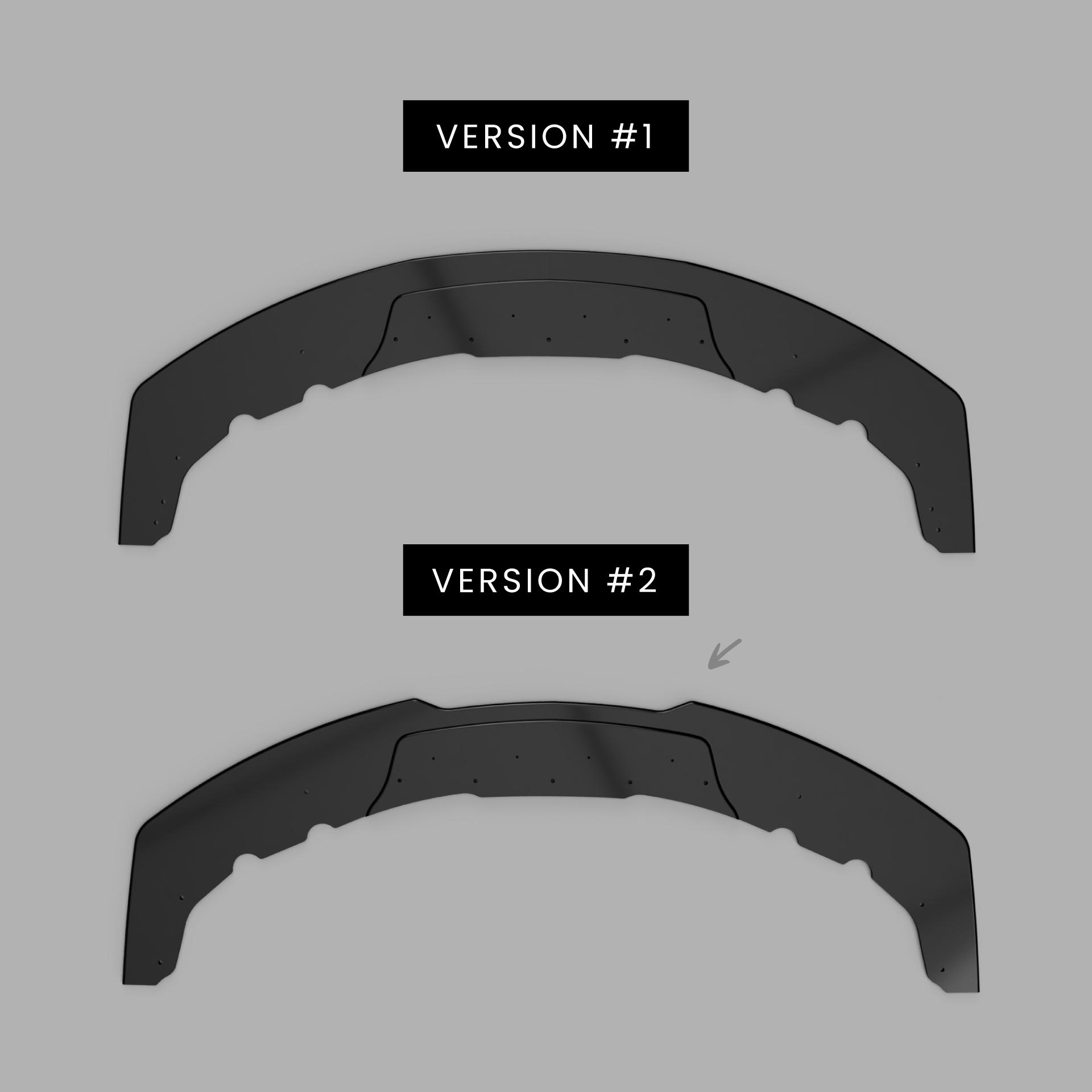 Front Splitter (3 Pcs) - Acura TLX TYPE-S 2021-2023 - Artwork Bodyshop Inc.