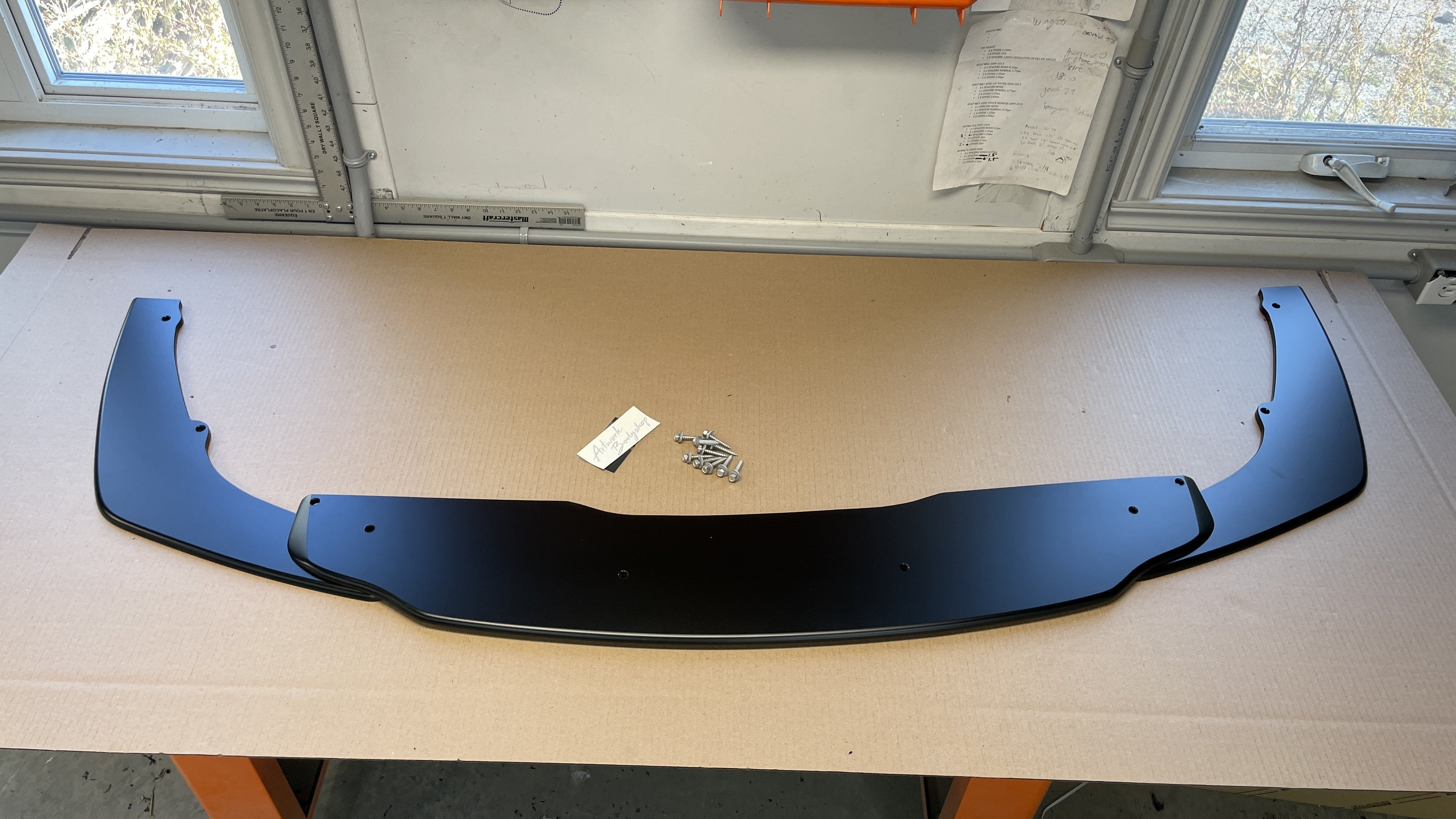 Front Splitter (3 Pcs) - Toyota Corolla SE / XSE Hatchback 19-21 - Artwork Bodyshop