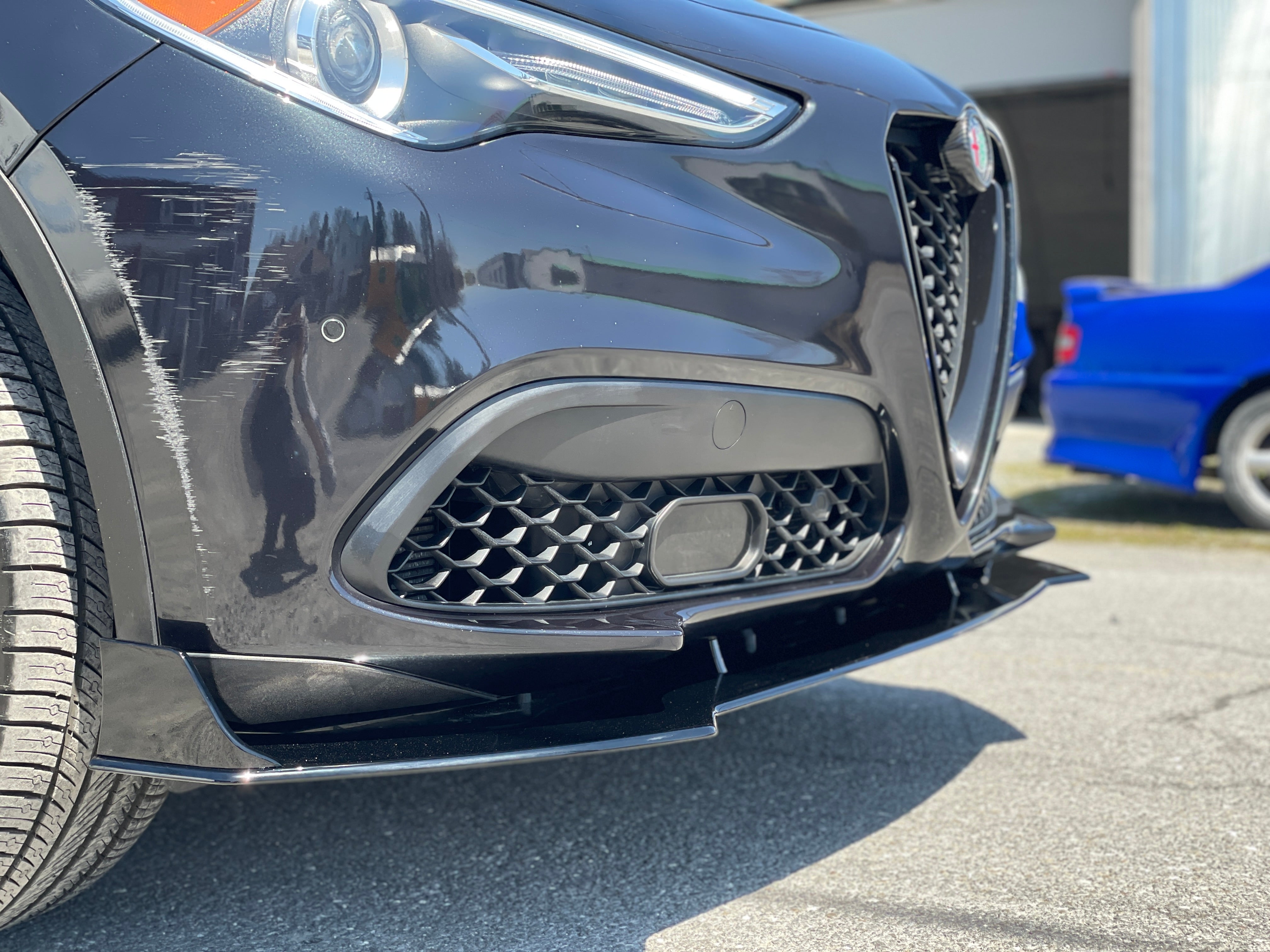 Front Splitter - Alfa Romeo Stelvio 2018-2022 - Artwork Bodyshop Inc.