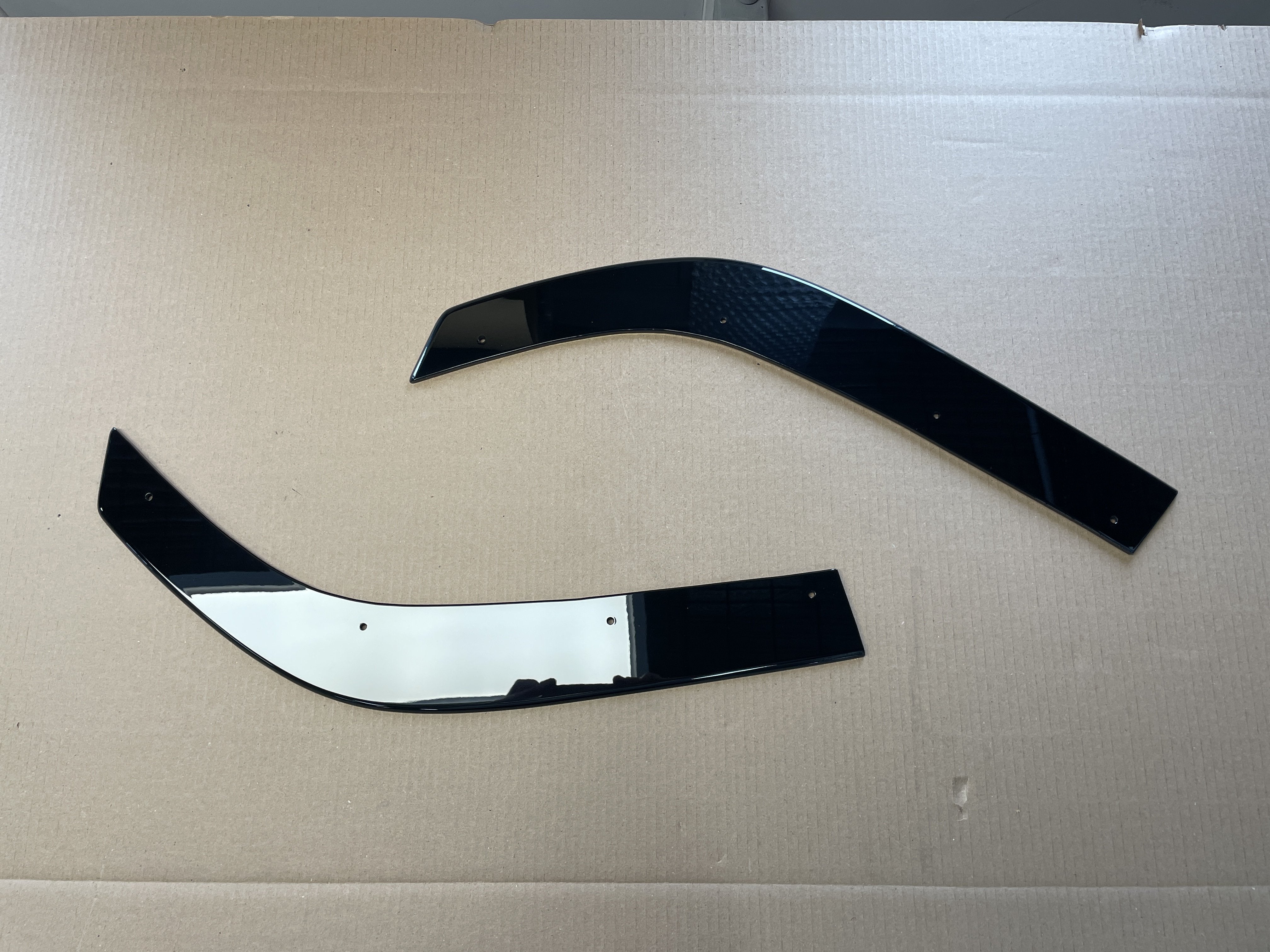 Front Splitter Extensions - Acura TL 04-08 - Artwork Bodyshop