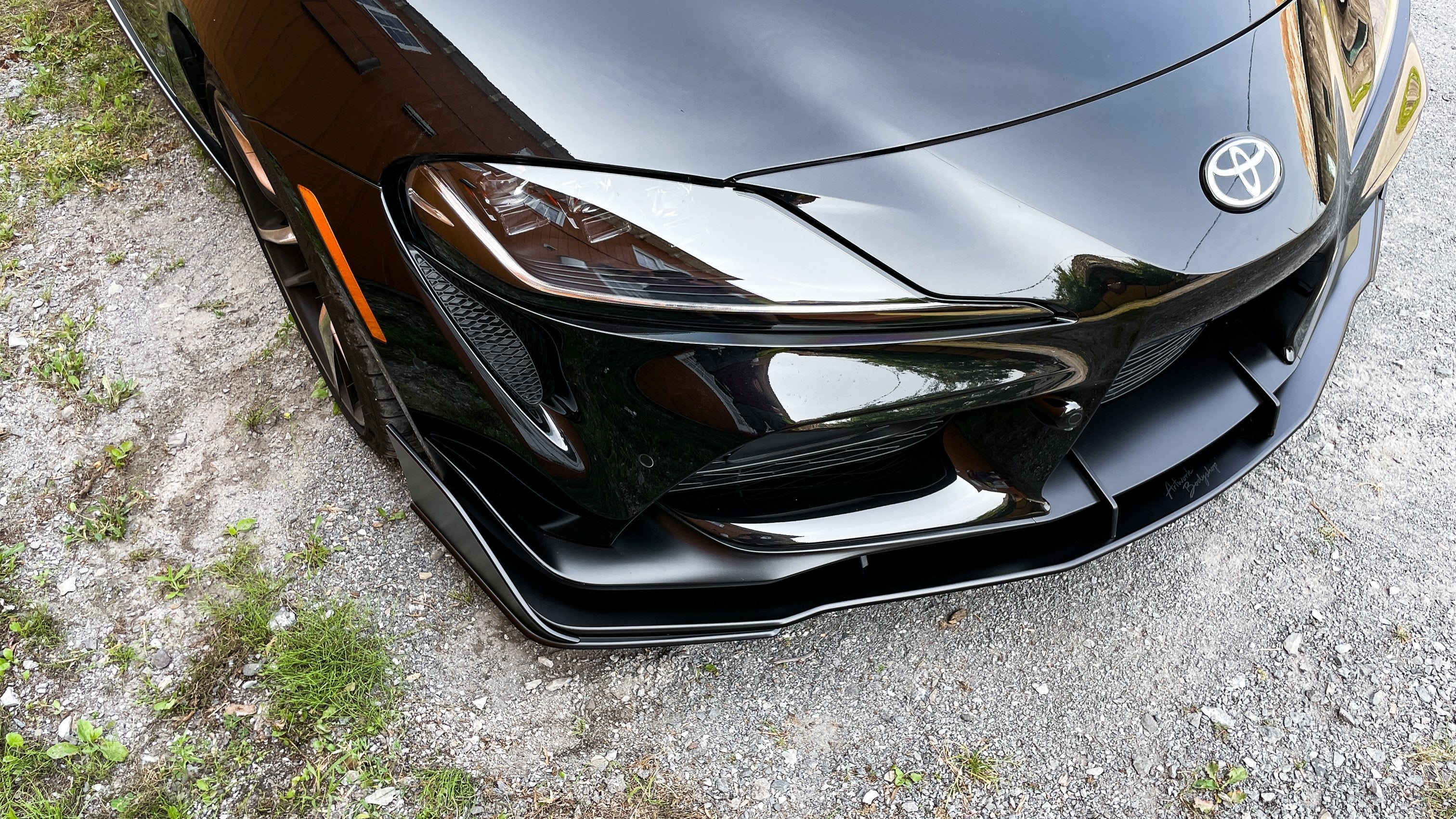 Front Splitter Extensions - Toyota Supra MK5 - Artwork Bodyshop