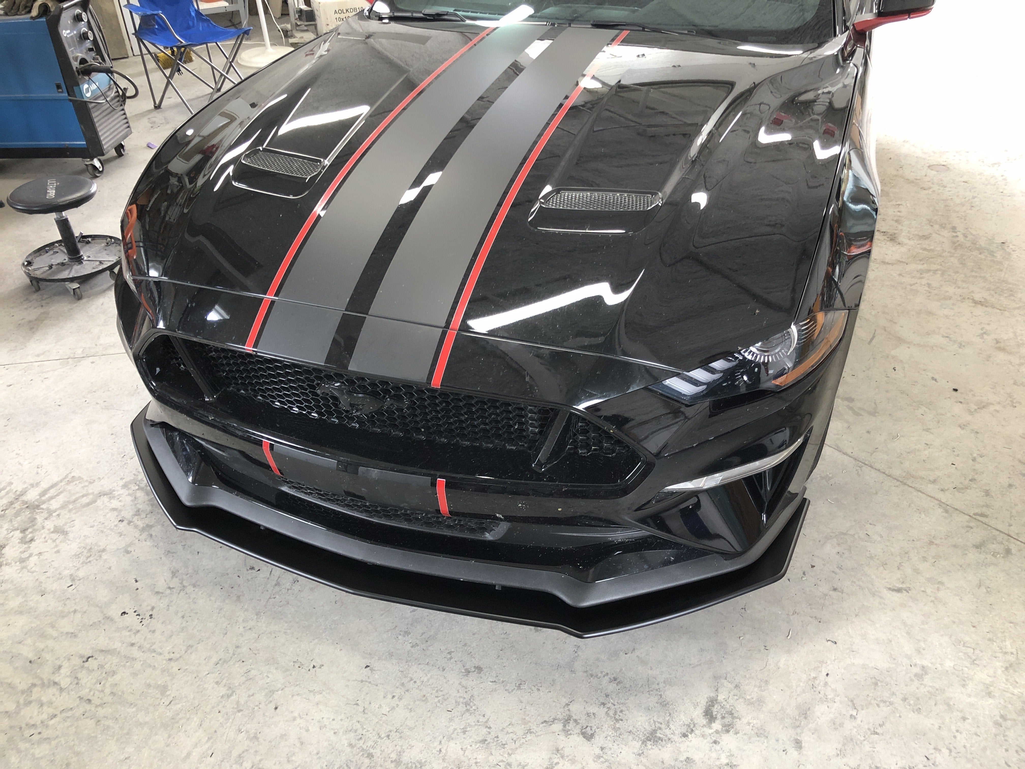 Front Splitter - Ford Mustang GT 18-20 - Artwork Bodyshop