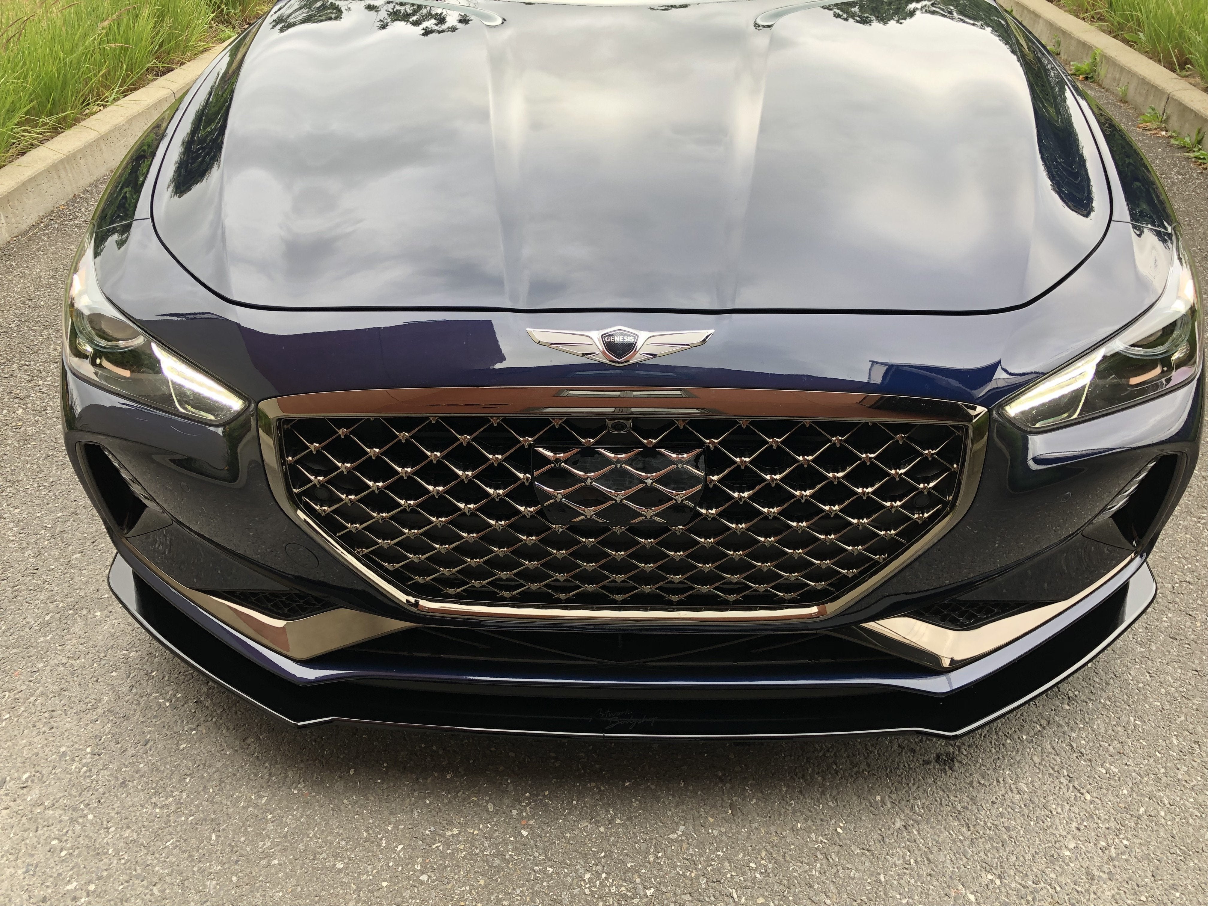 Front Splitter - Genesis G70 18-21 - Artwork Bodyshop