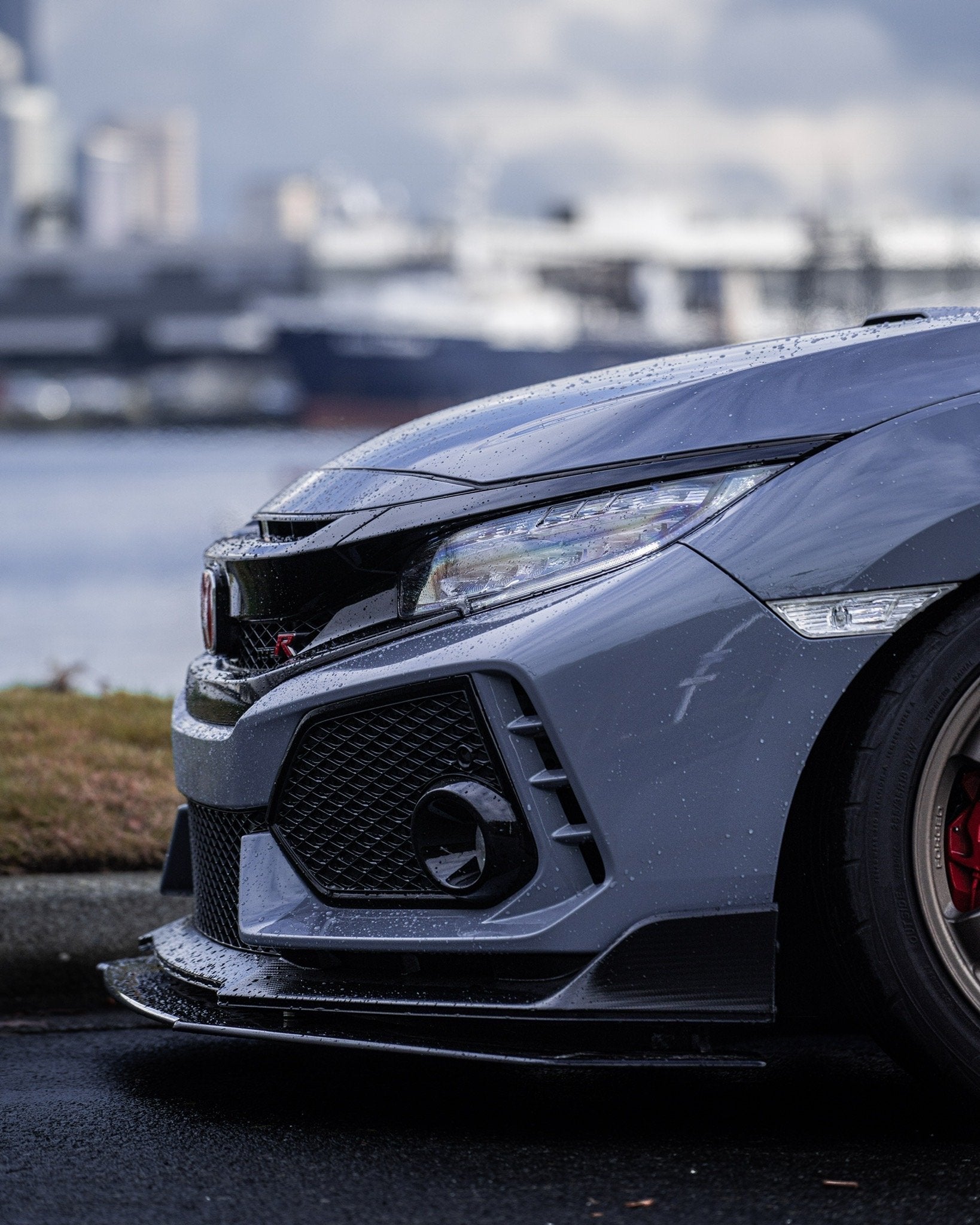 Front Splitter - Honda Civic Type-R FK8 17-20 - Artwork Bodyshop