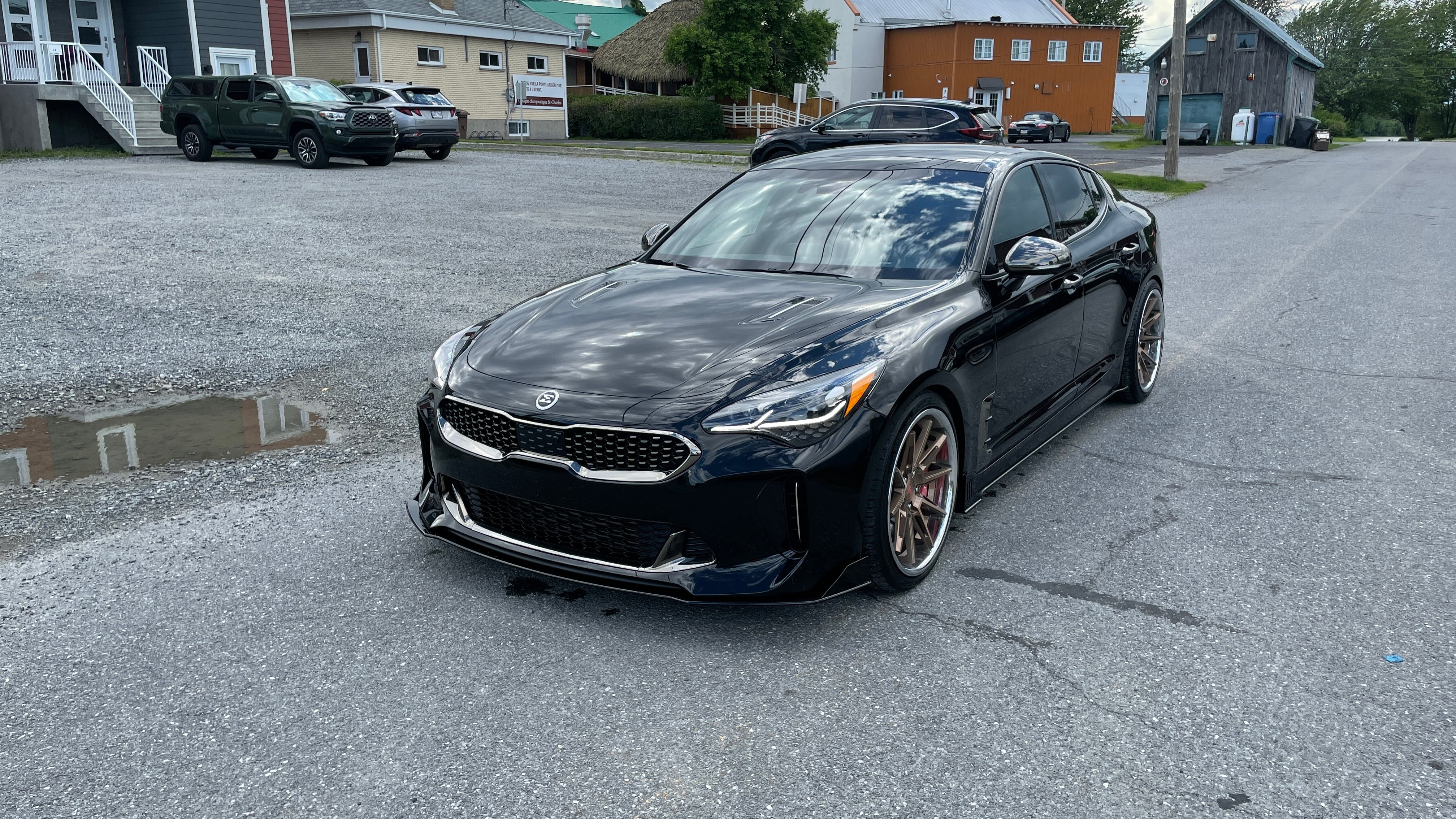 Front Splitter - Kia Stinger 2017-2023 - Artwork Bodyshop Inc.