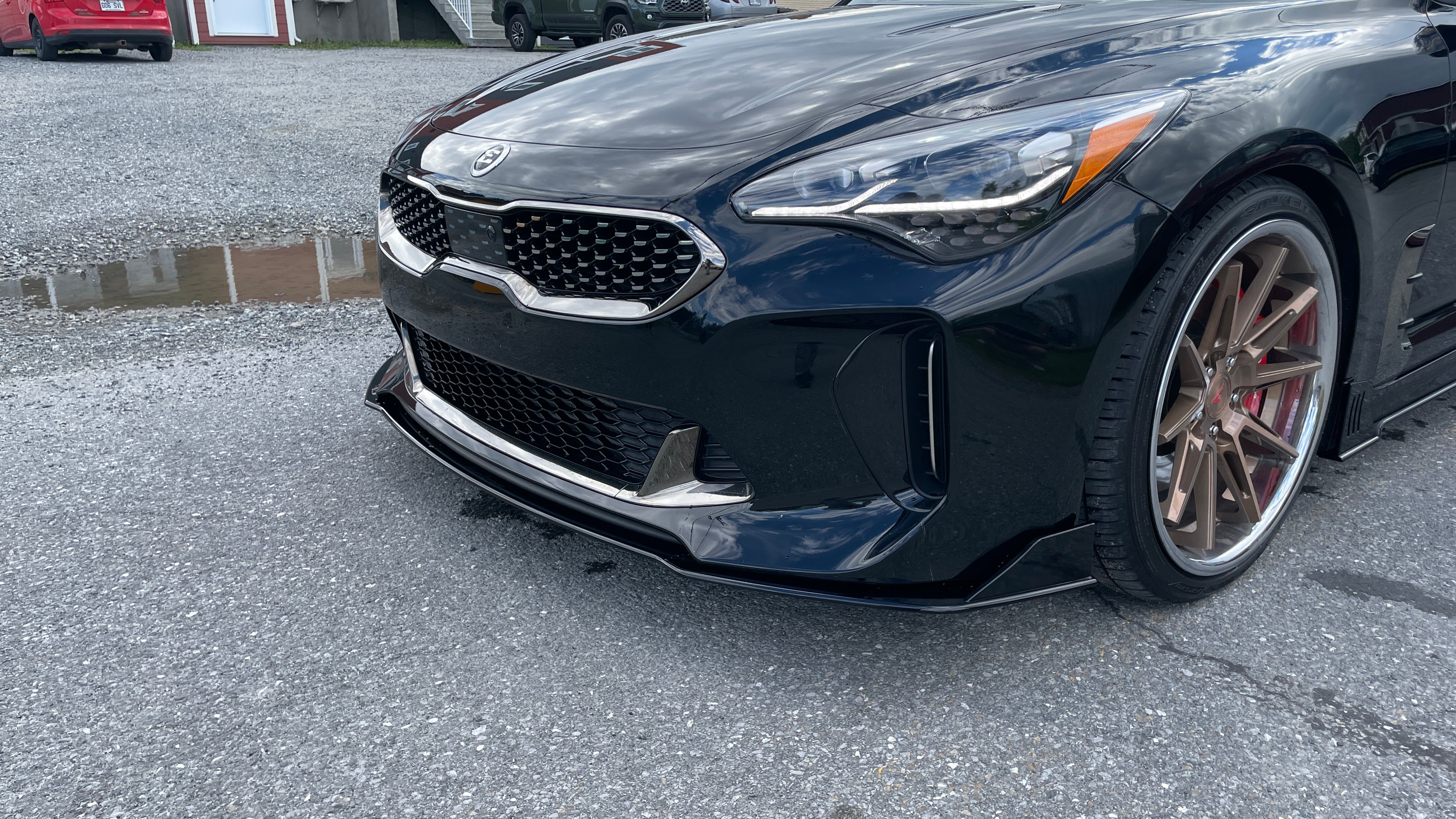 Front Splitter - Kia Stinger 2017-2023 - Artwork Bodyshop Inc.