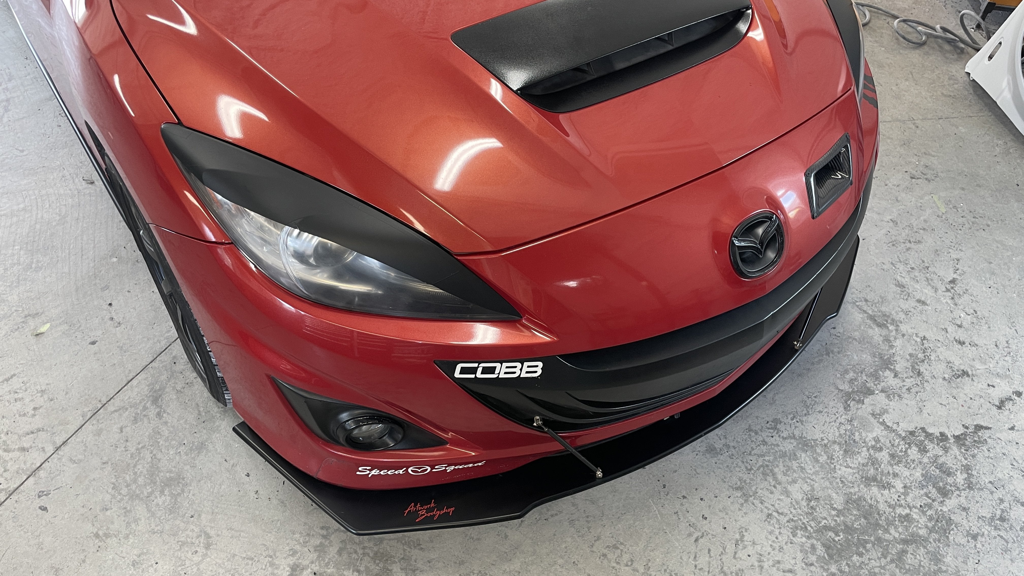 Front Splitter - Mazda 3 Speed 10-13 - Artwork Bodyshop