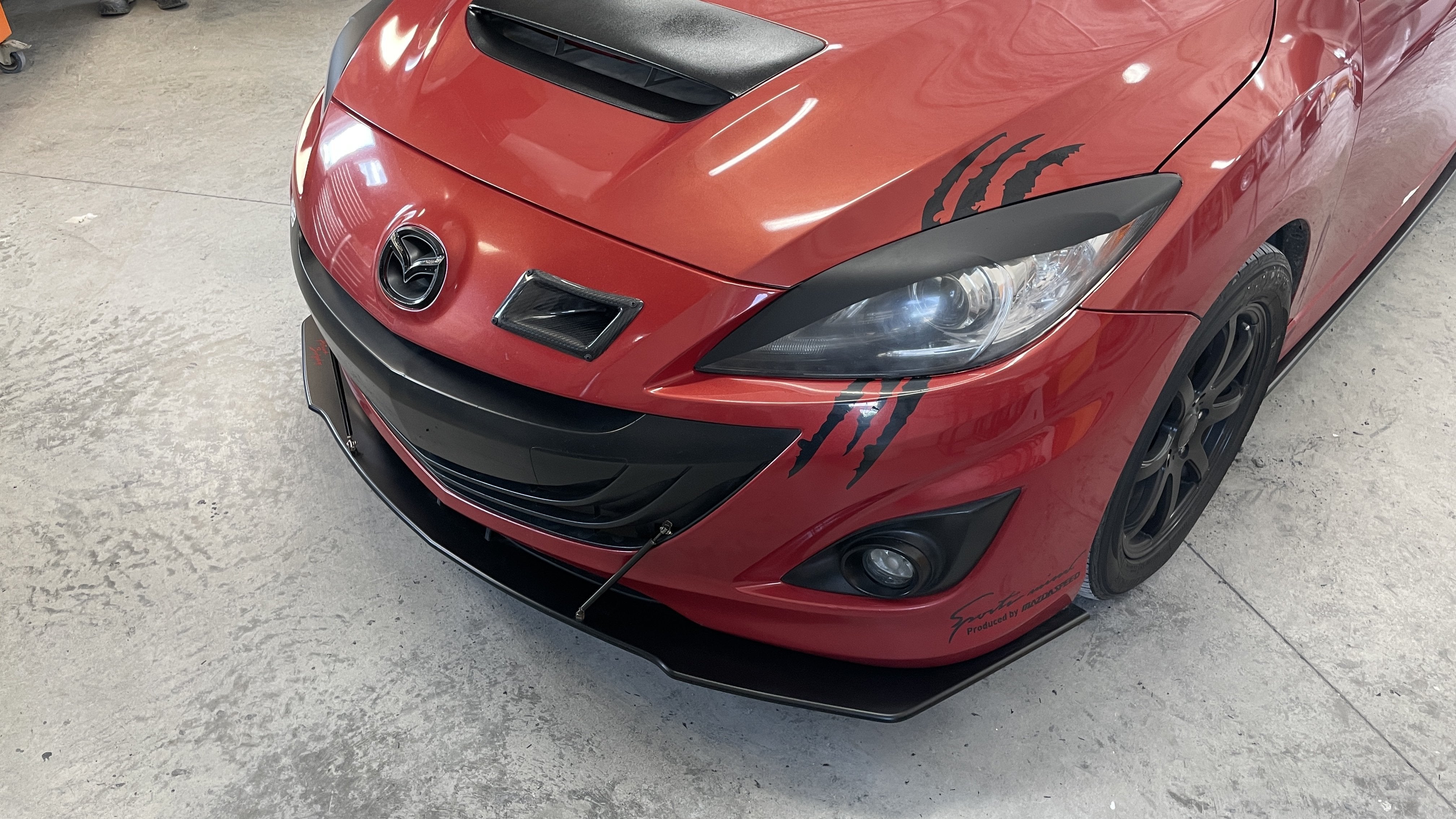 Front Splitter - Mazda 3 Speed 10-13 - Artwork Bodyshop