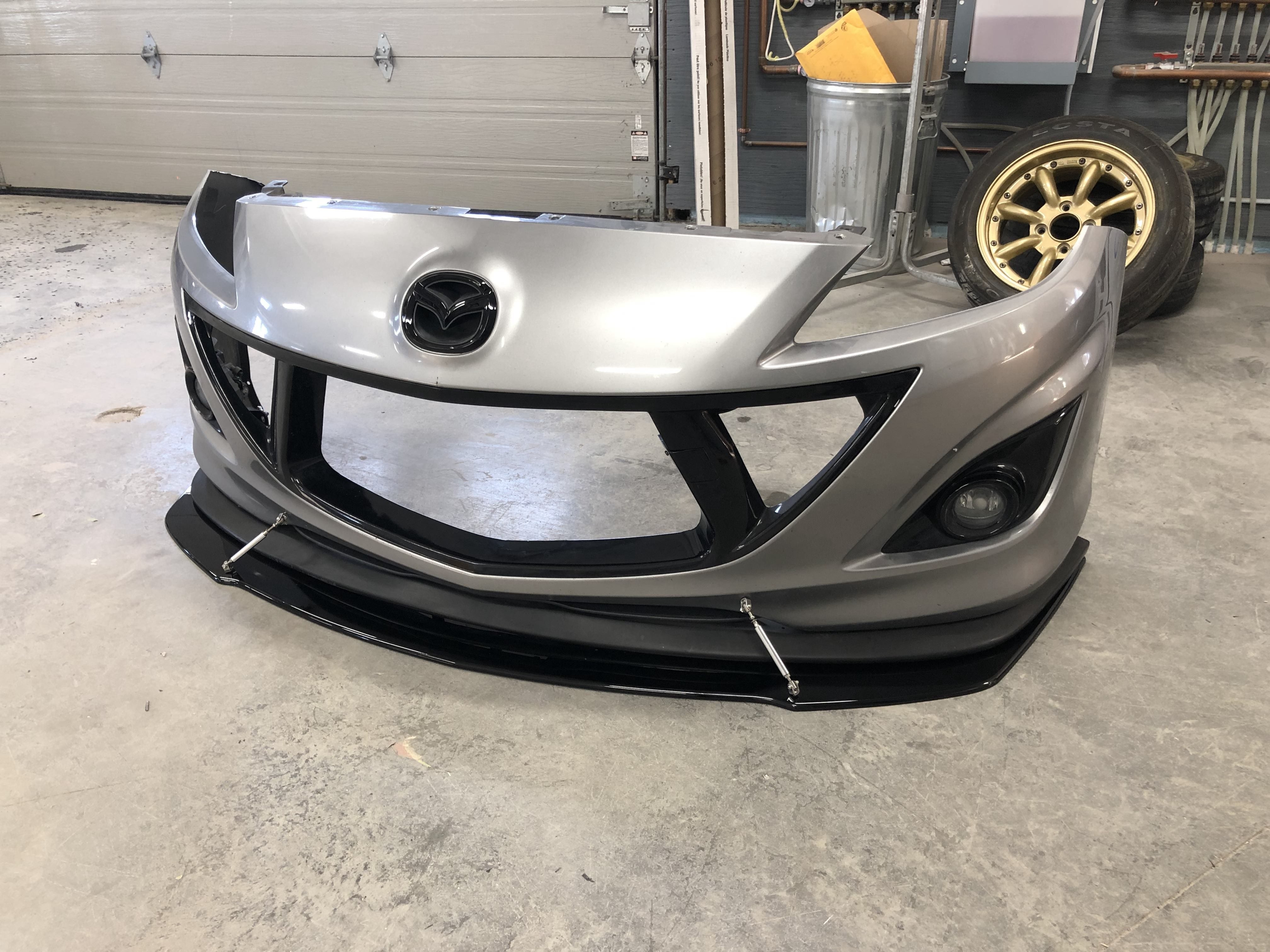 Front Splitter - Mazda 3 Speed 10-13 - Artwork Bodyshop