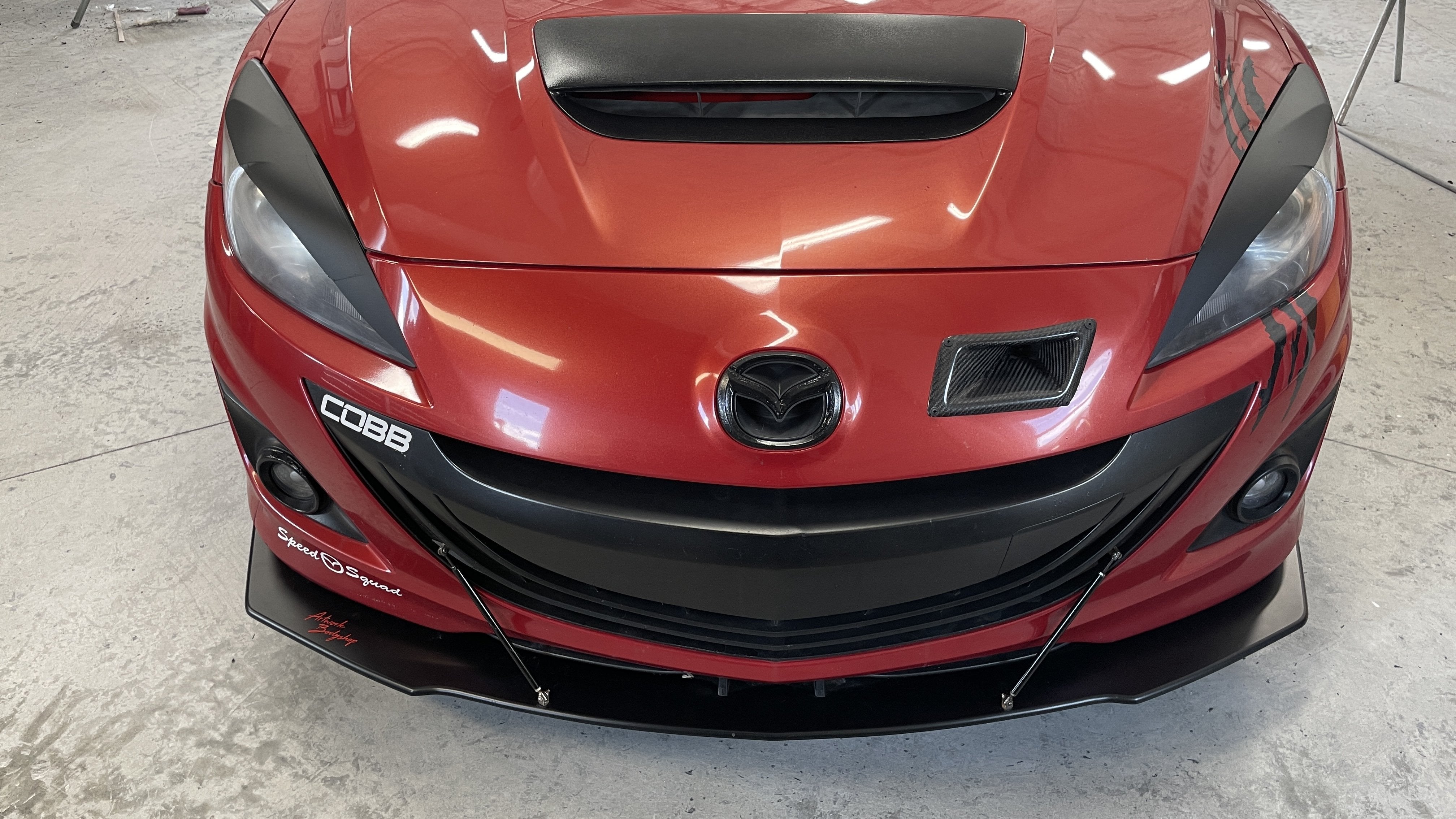 Front Splitter - Mazda 3 Speed 10-13 - Artwork Bodyshop