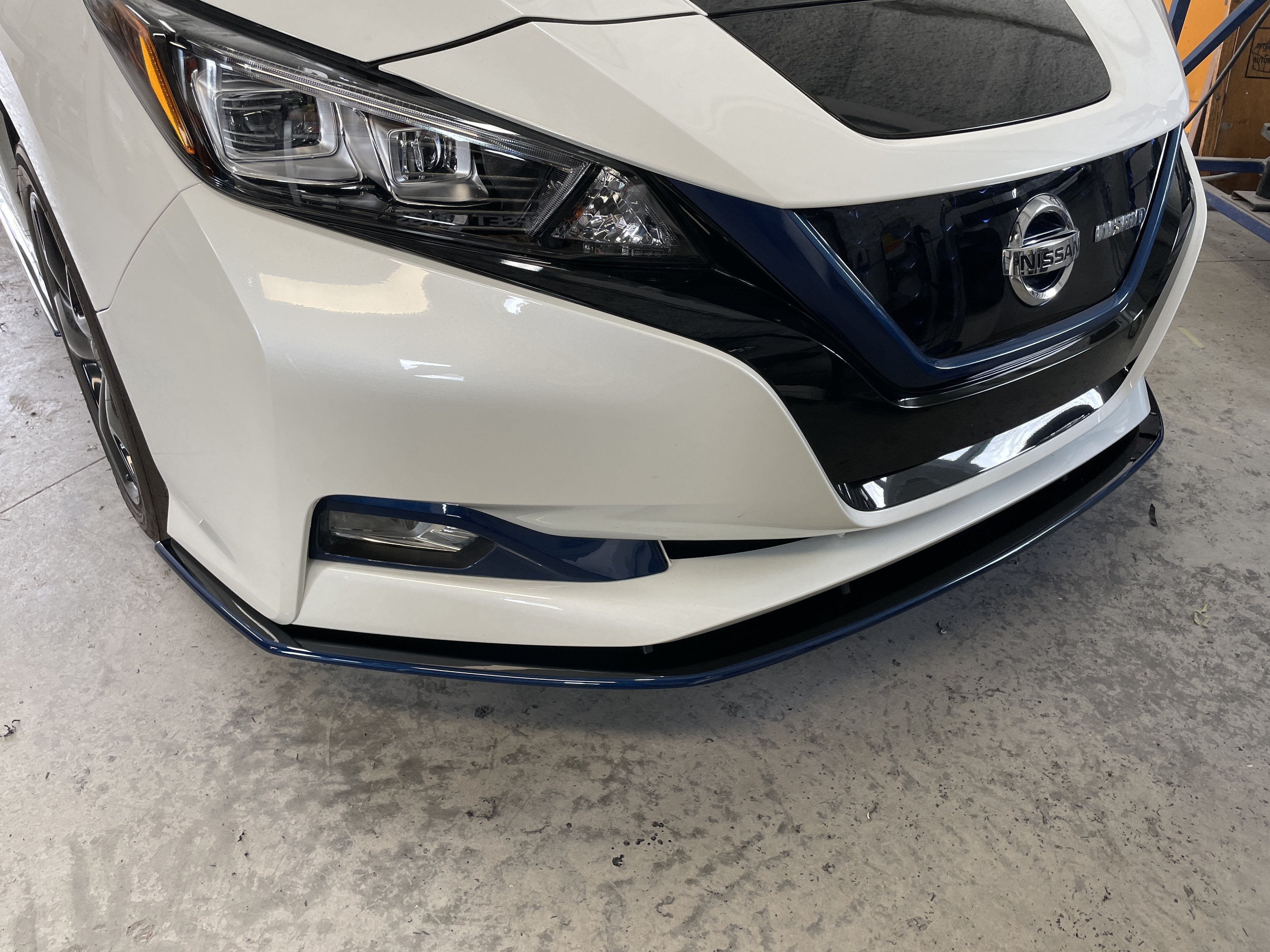 Front Splitter - Nissan Leaf 18-21 - Artwork Bodyshop