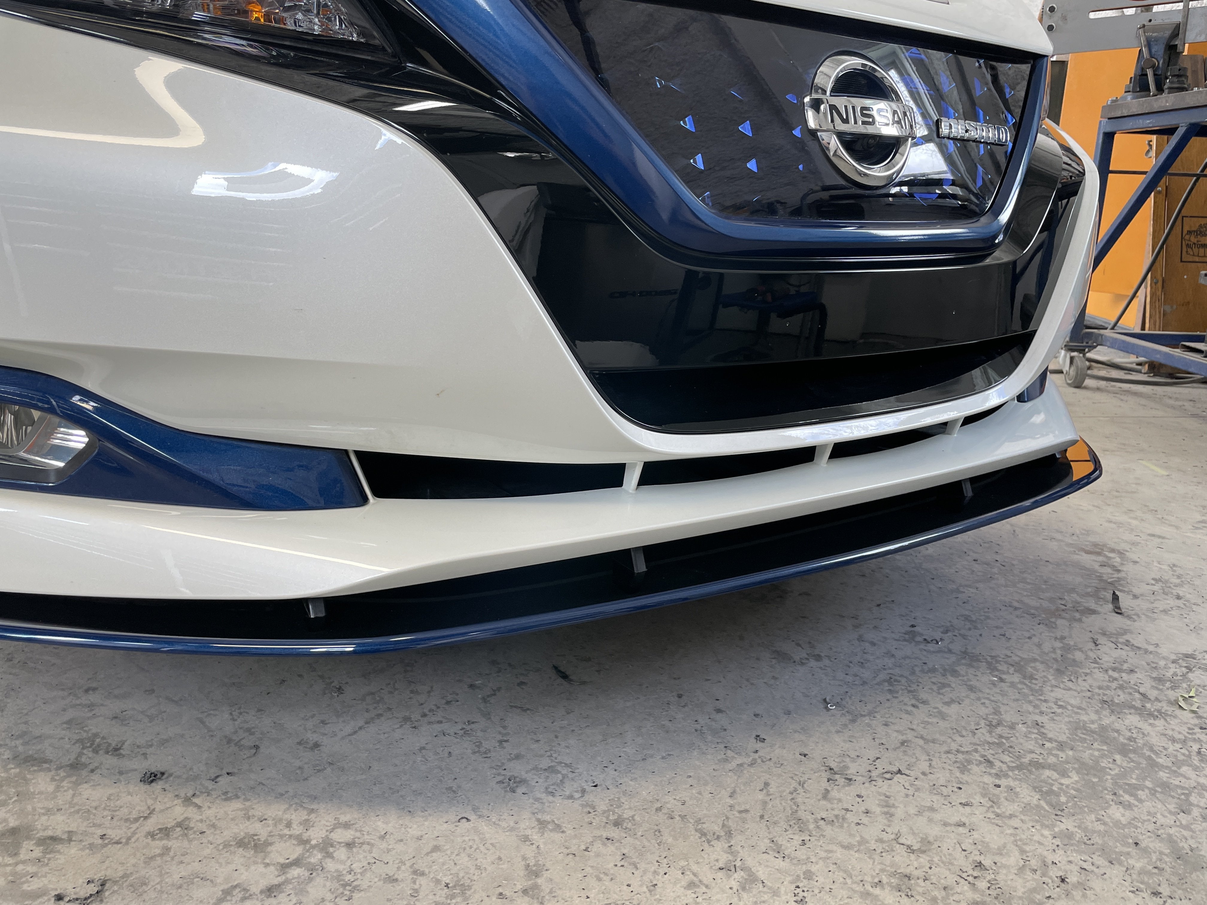 Front Splitter - Nissan Leaf 18-21 - Artwork Bodyshop