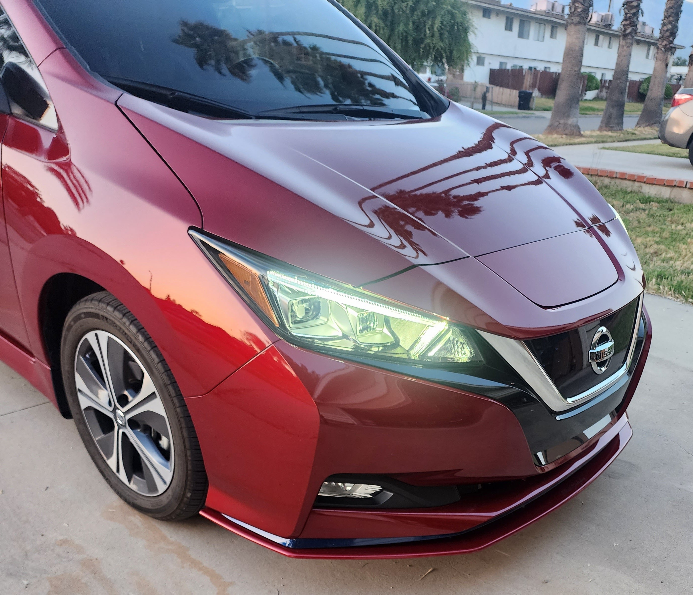 Front Splitter - Nissan Leaf 2018-2021 - Artwork Bodyshop Inc.