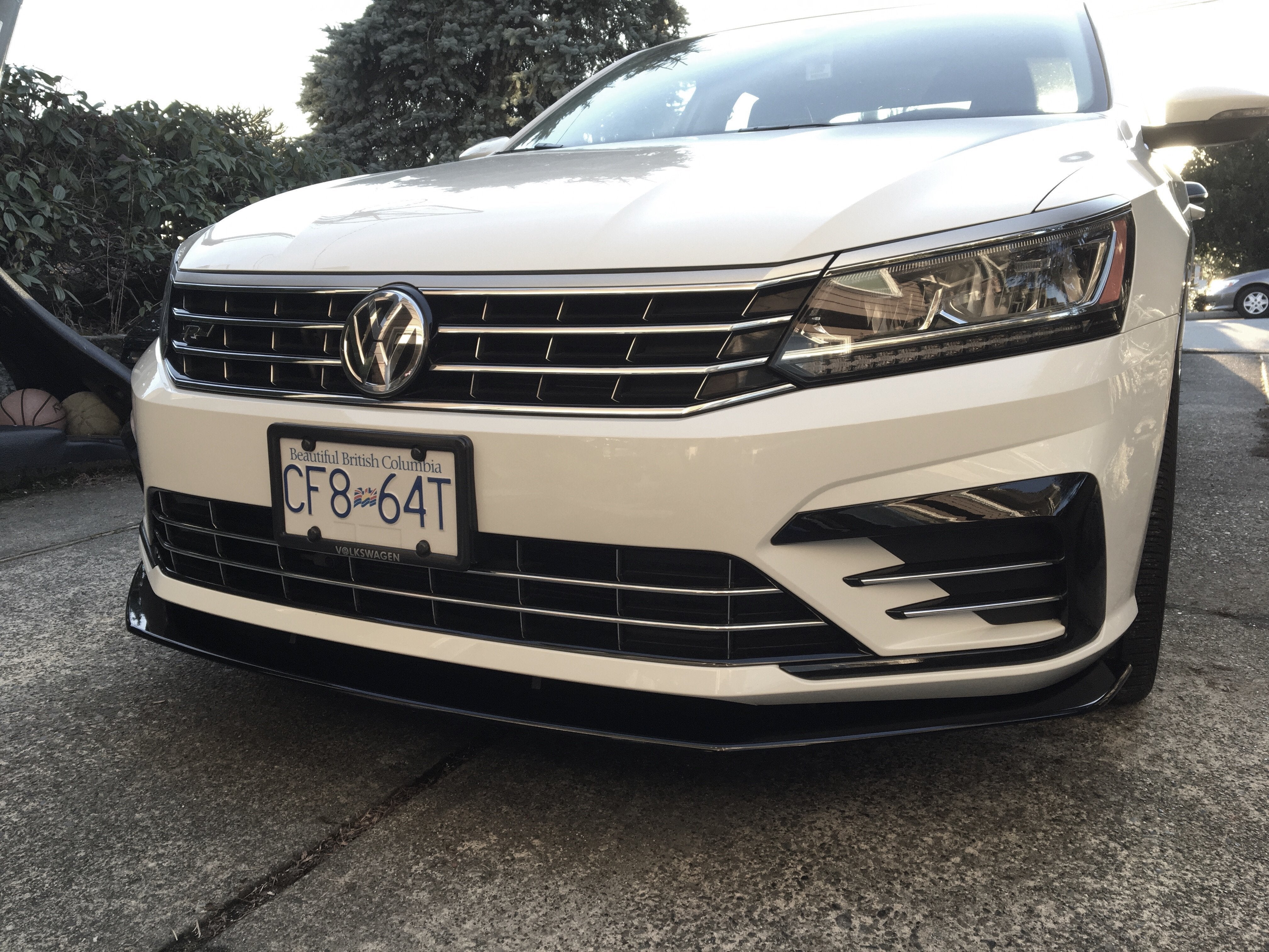 Front Splitter - VW Passat 16-19 - Artwork Bodyshop