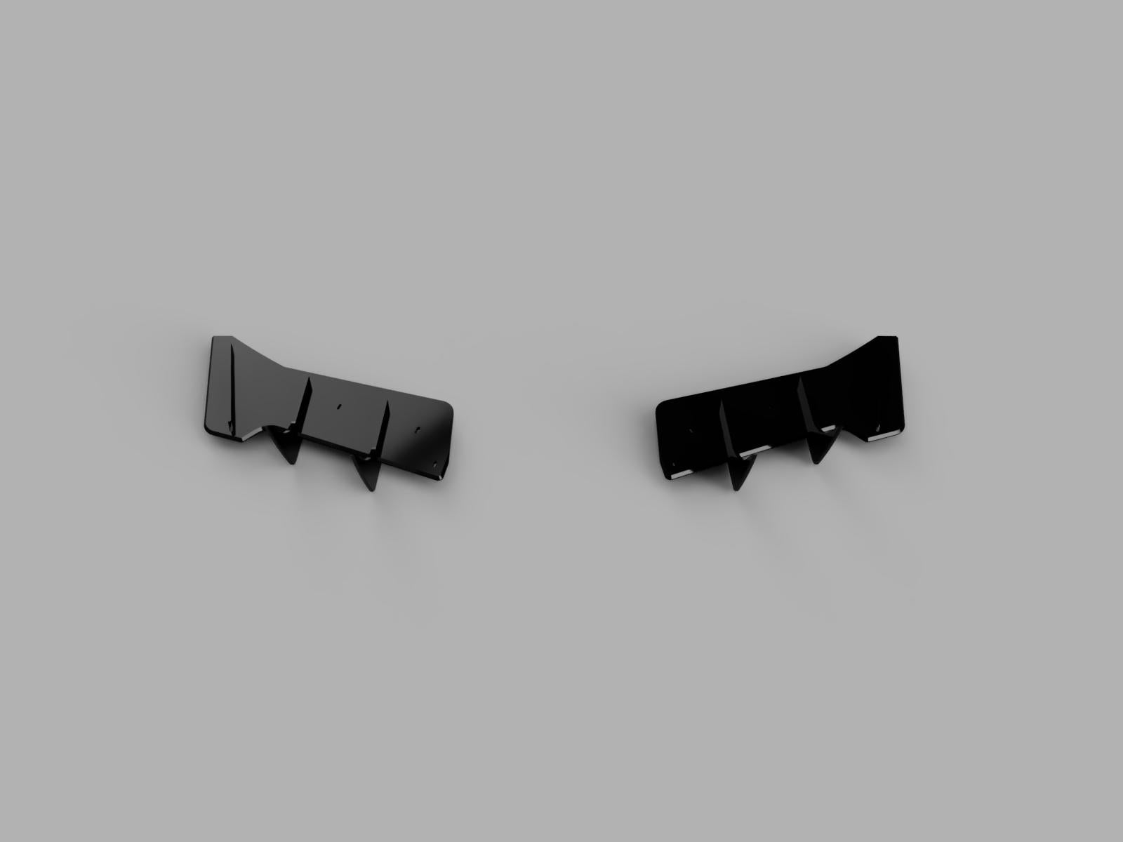 Rear Diffuser - Acura Integra Type S 2024 - Artwork Bodyshop Inc.