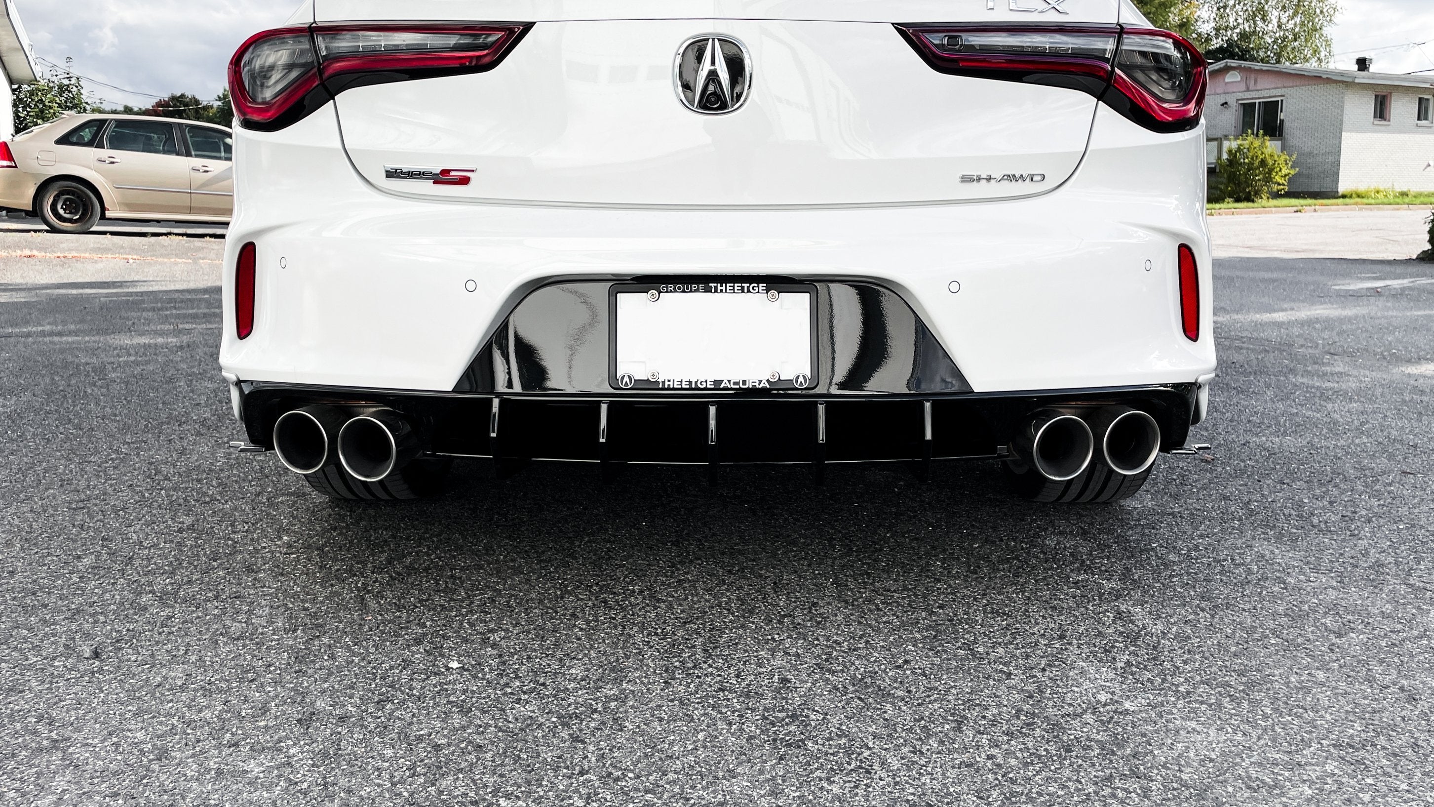 Rear Diffuser - Acura TLX 2021 - Artwork Bodyshop