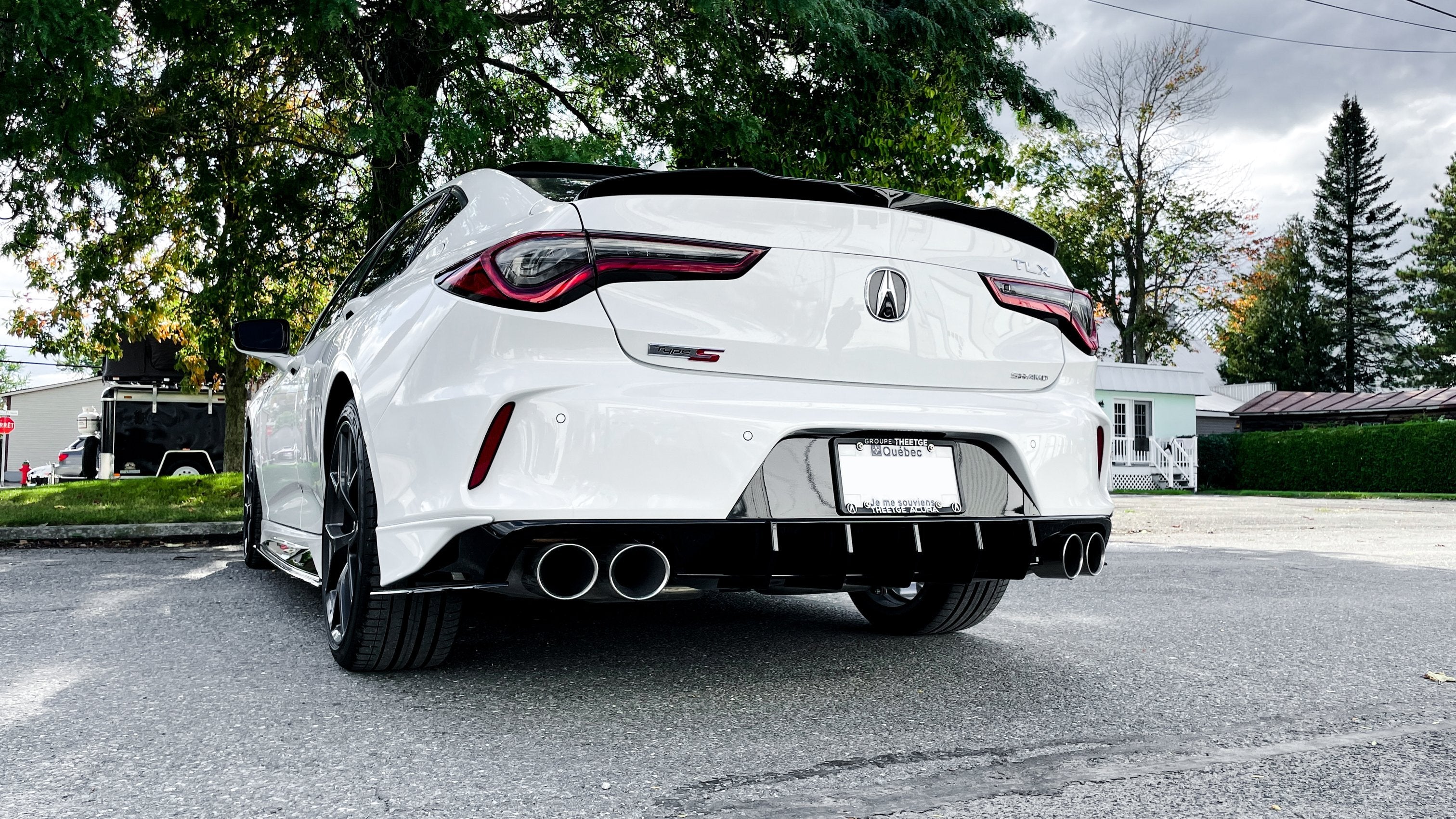 Rear Diffuser - Acura TLX 2021 - Artwork Bodyshop