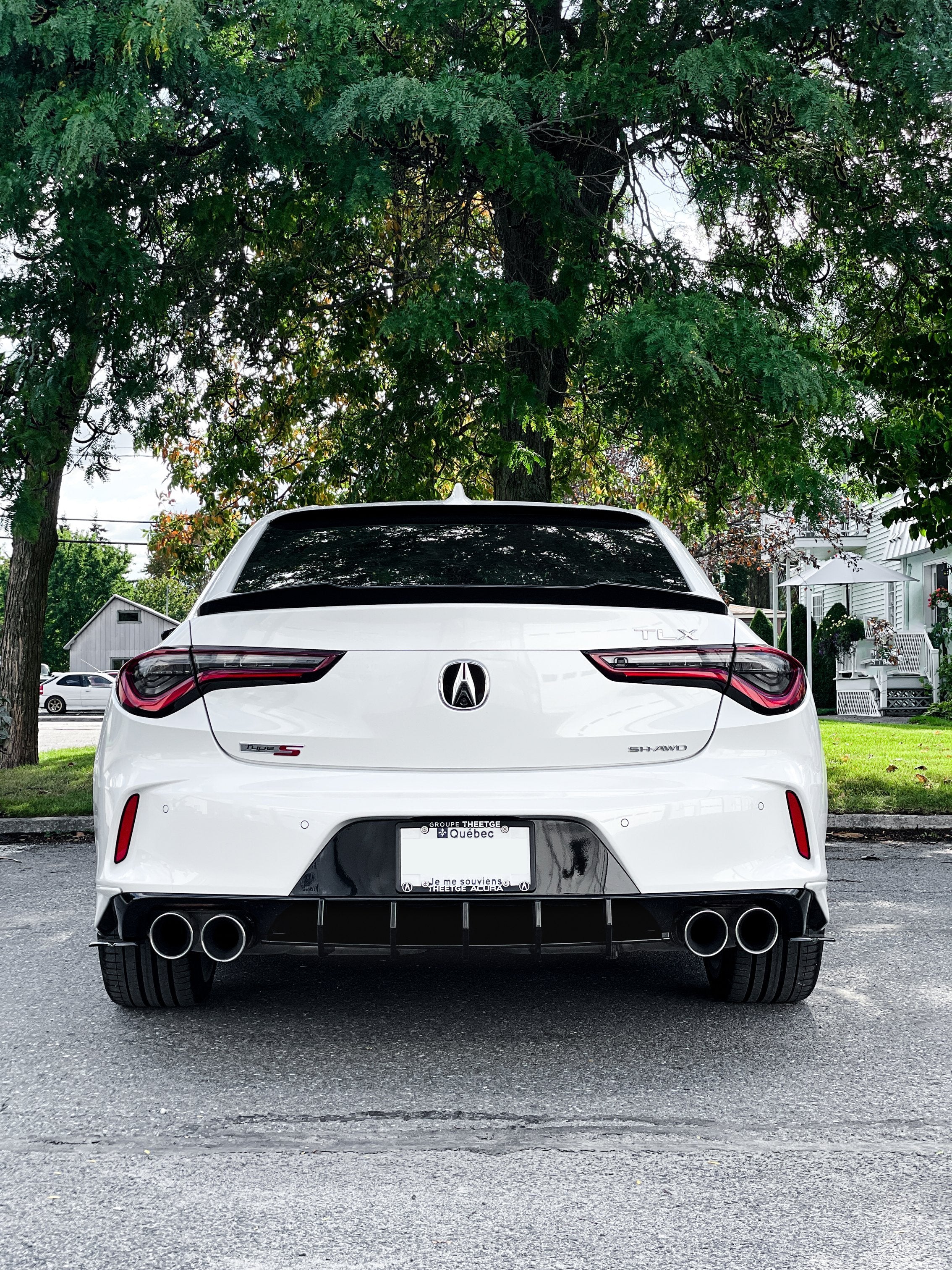 Rear Diffuser - Acura TLX 2021 - Artwork Bodyshop