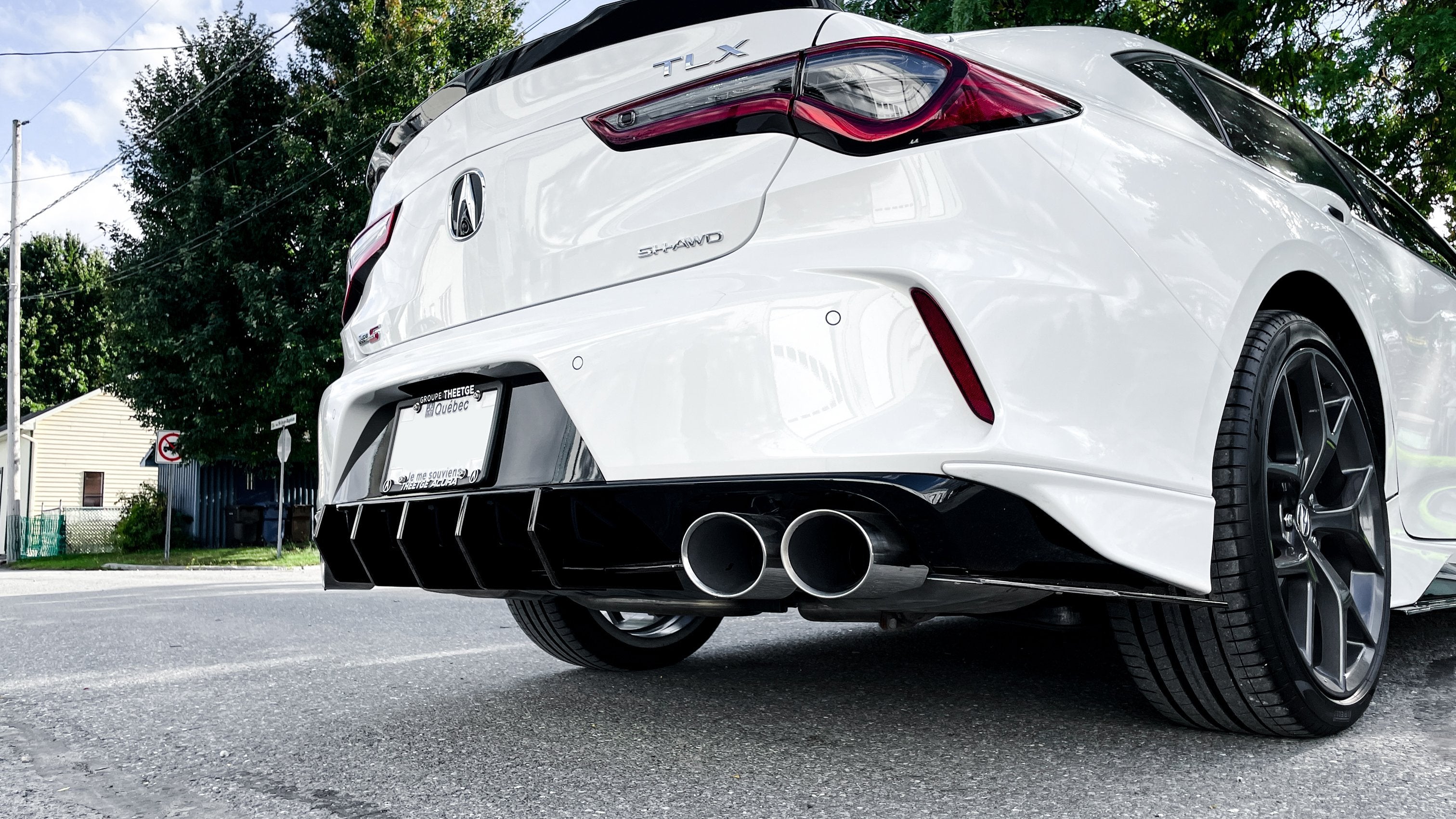 Rear Diffuser - Acura TLX 2021 - Artwork Bodyshop