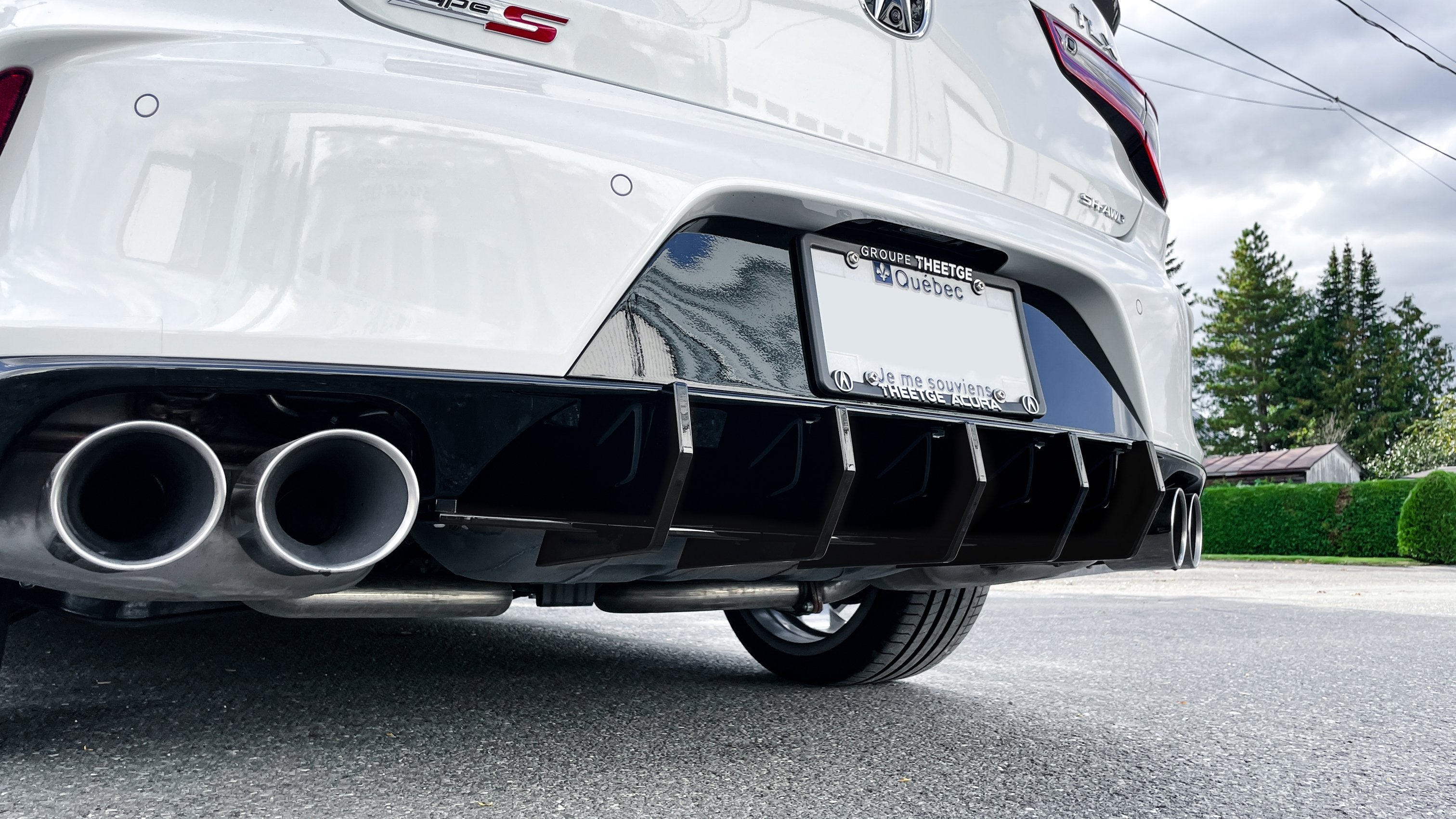 Rear Diffuser - Acura TLX 2021 - Artwork Bodyshop