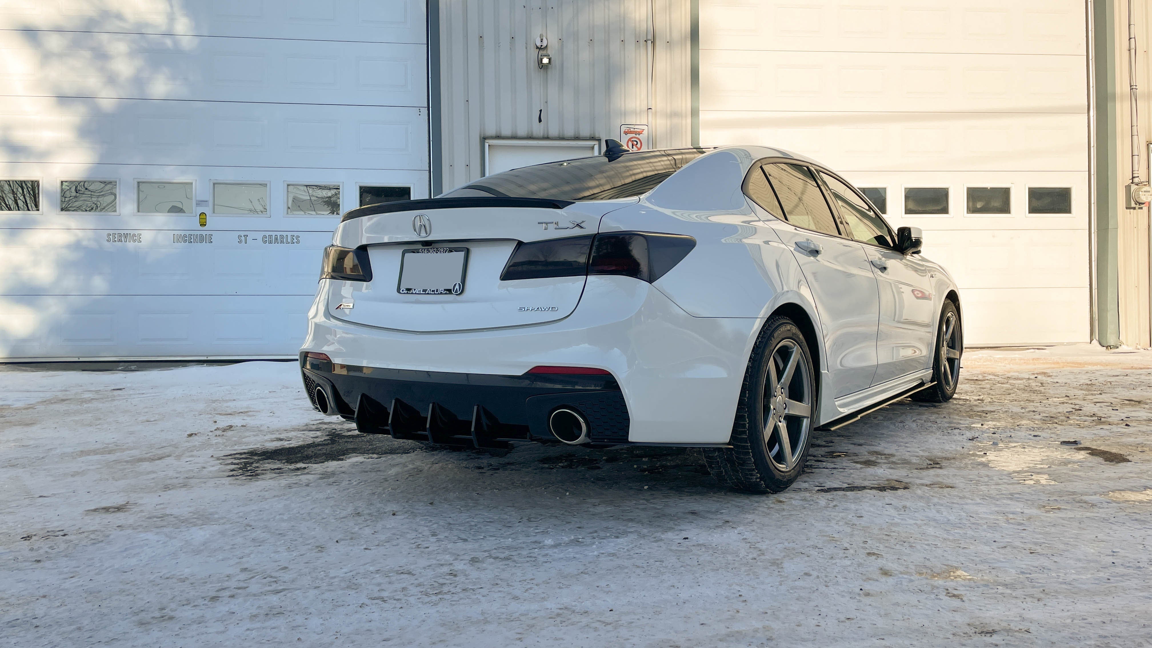 Rear Diffuser - Acura TLX A-SPEC 18-20 - Artwork Bodyshop