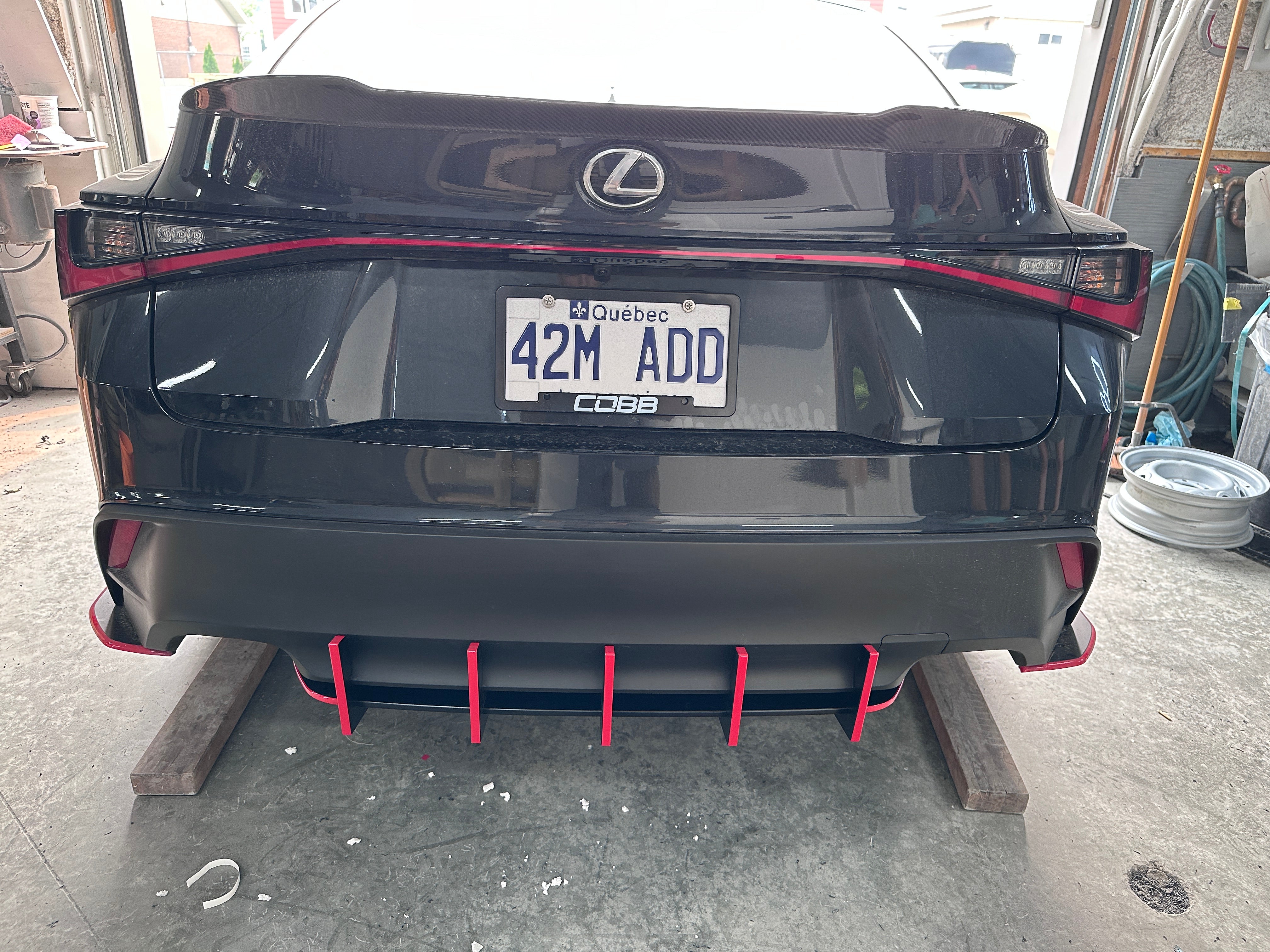 Rear Diffuser - Lexus IS 300/350 2021-2023 - Artwork Bodyshop Inc.