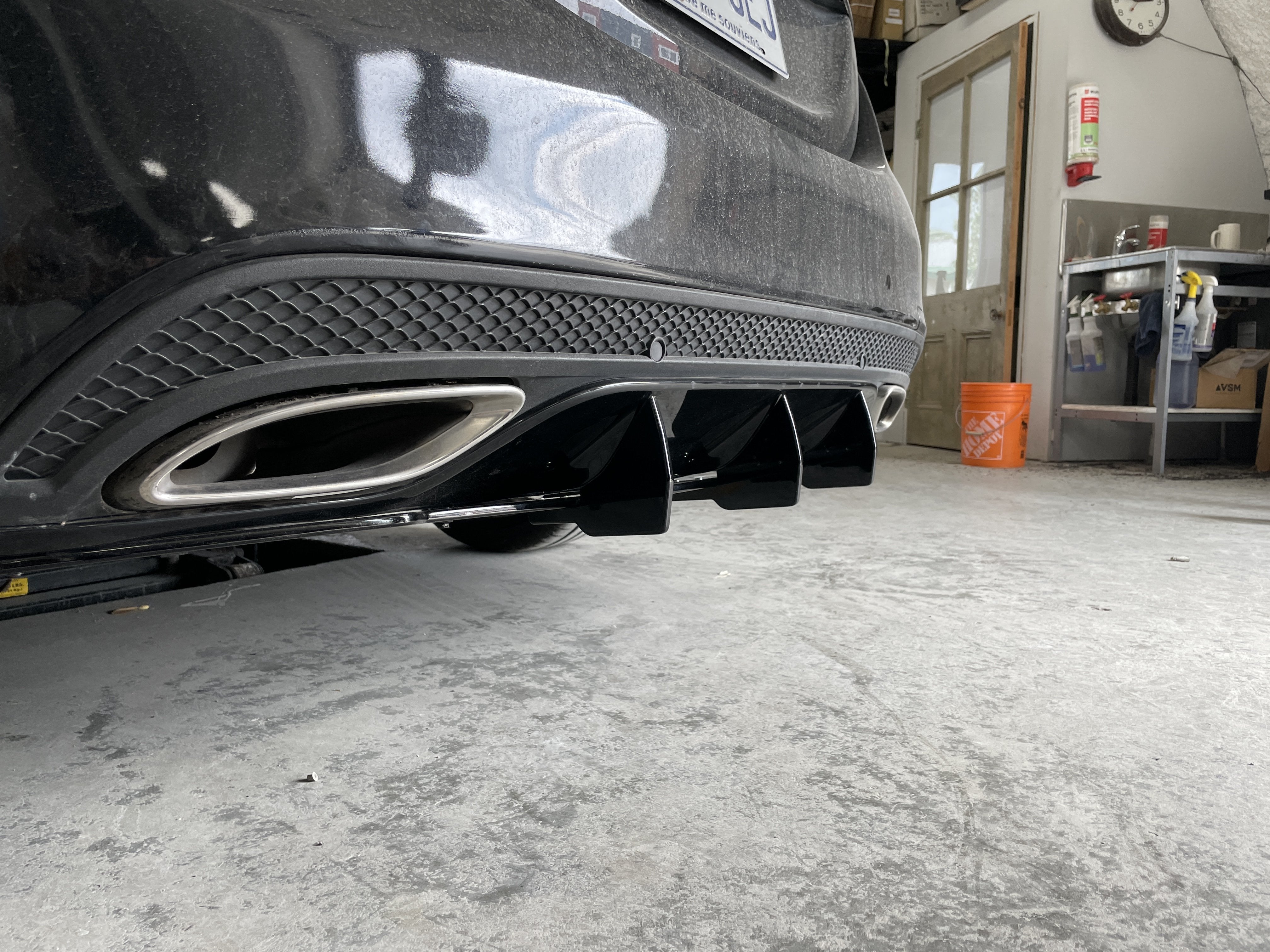 Rear Diffuser - Mercedes C450 15-18 - Artwork Bodyshop