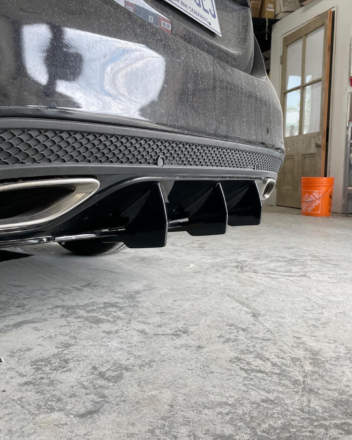 Rear Diffuser - Mercedes C450 15-18 - Artwork Bodyshop