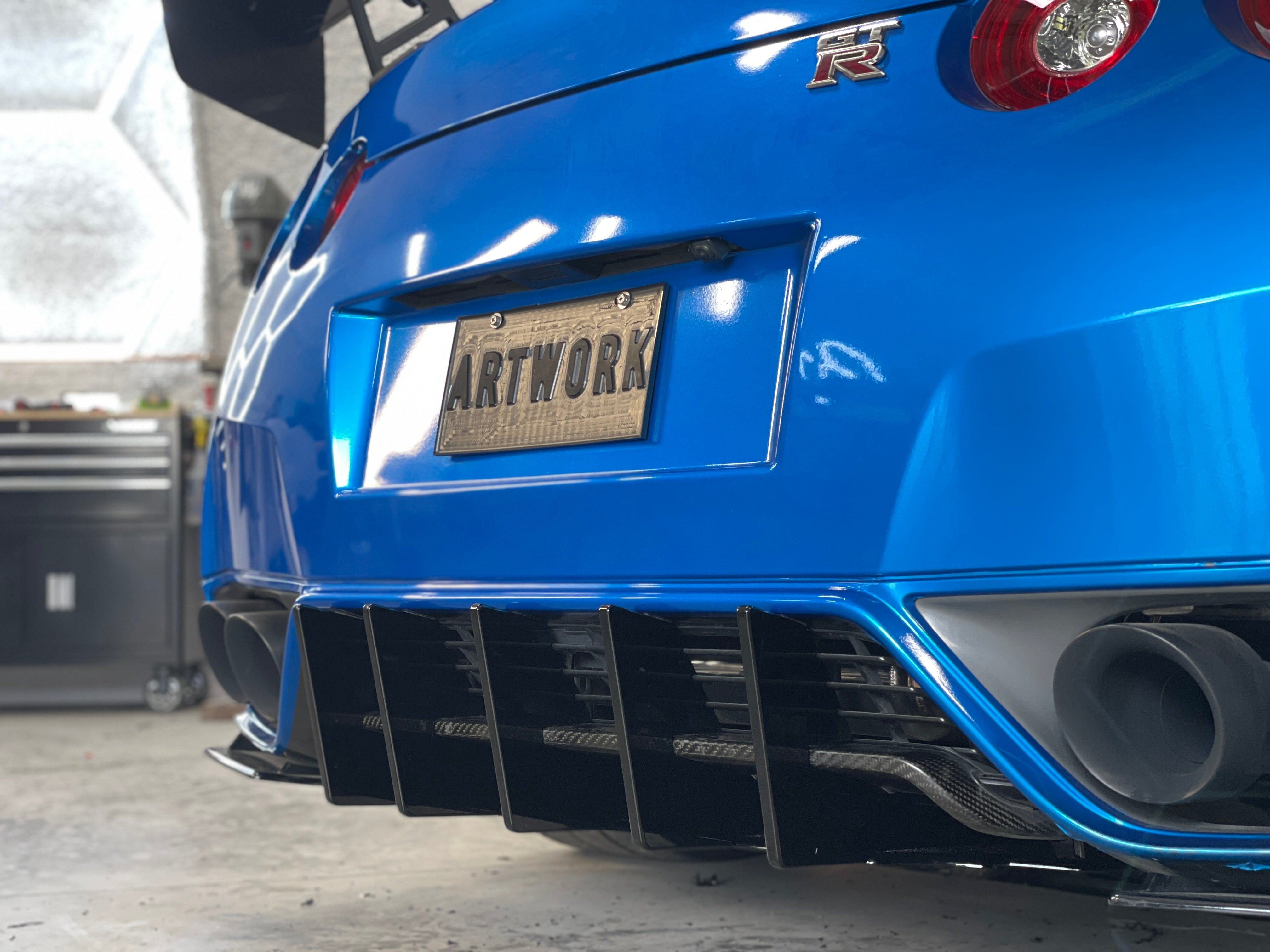 Rear Diffuser - Nissan GT-R R35 08-16 - Artwork Bodyshop Inc.