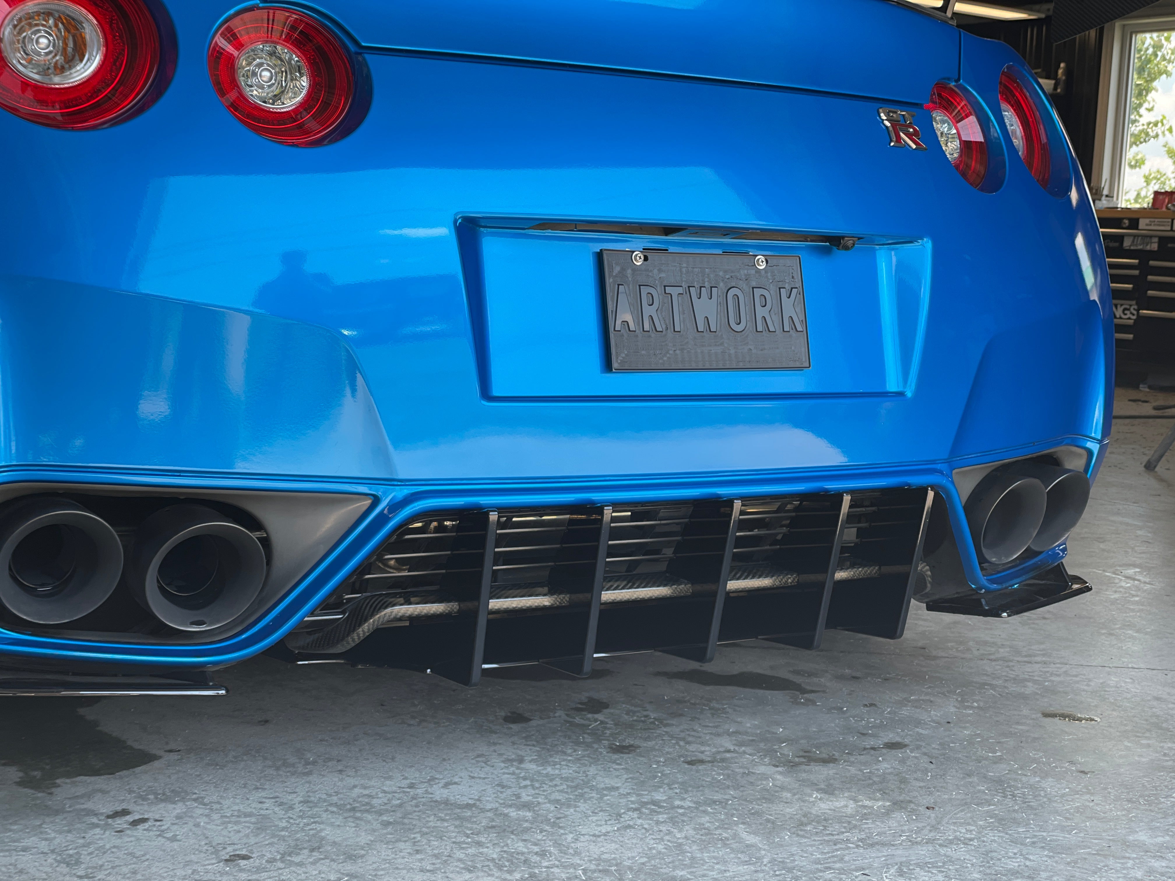 Rear Diffuser - Nissan GT-R R35 08-16 - Artwork Bodyshop Inc.