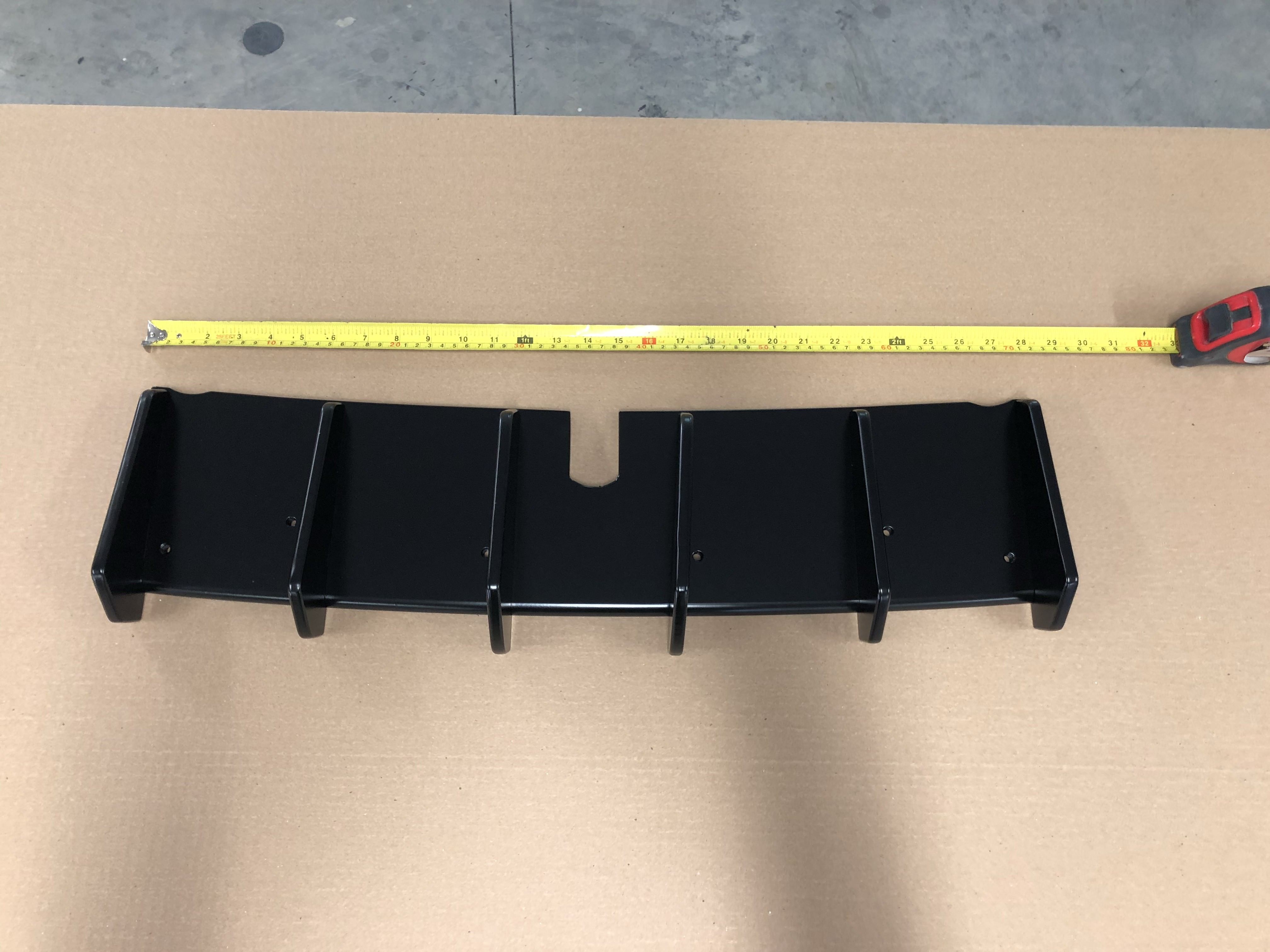 Rear Diffuser OEM style - 28'' (Universal) - Artwork Bodyshop