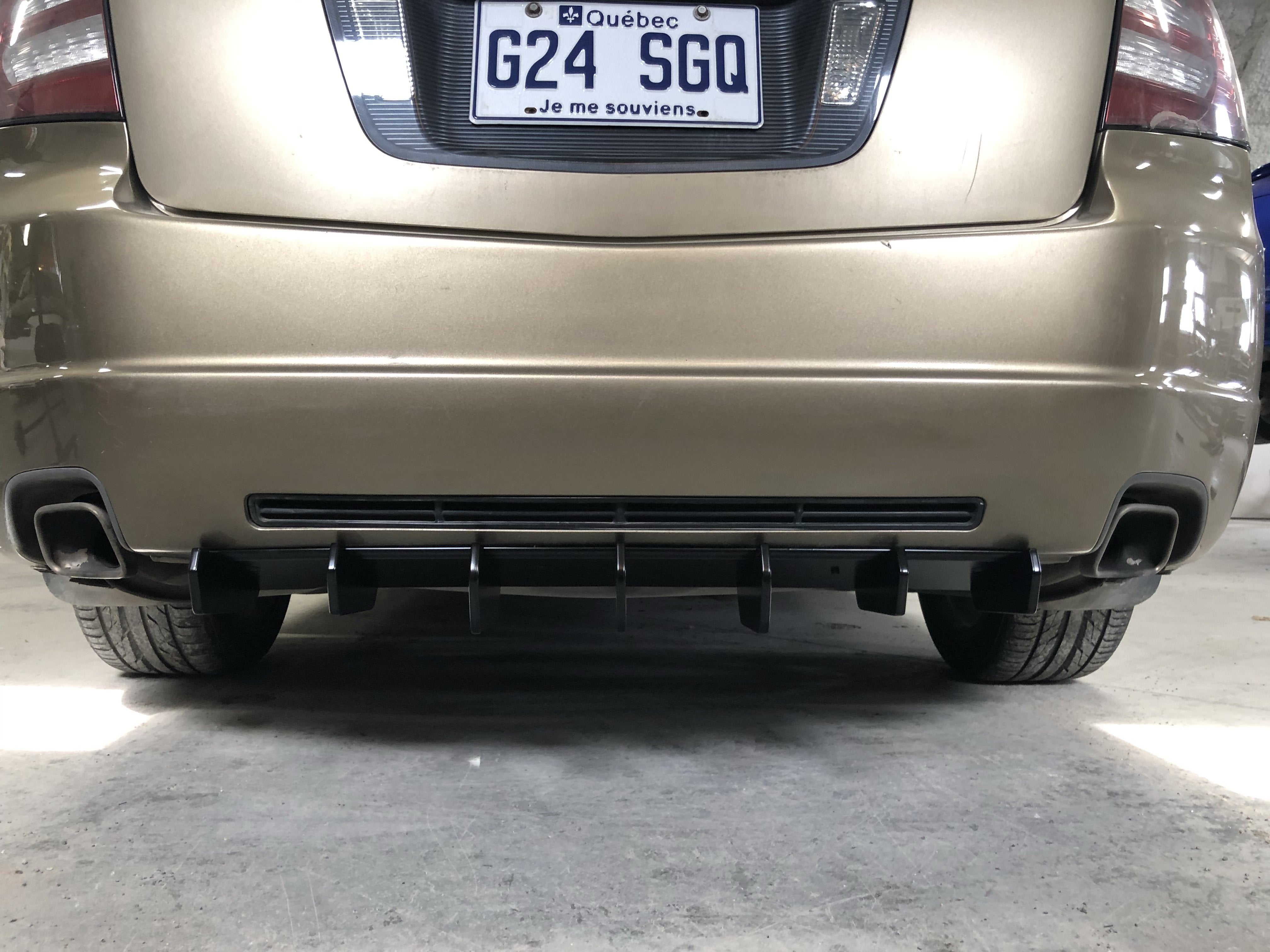 Rear Diffuser OEM style - 34'' (Universal) - Artwork Bodyshop