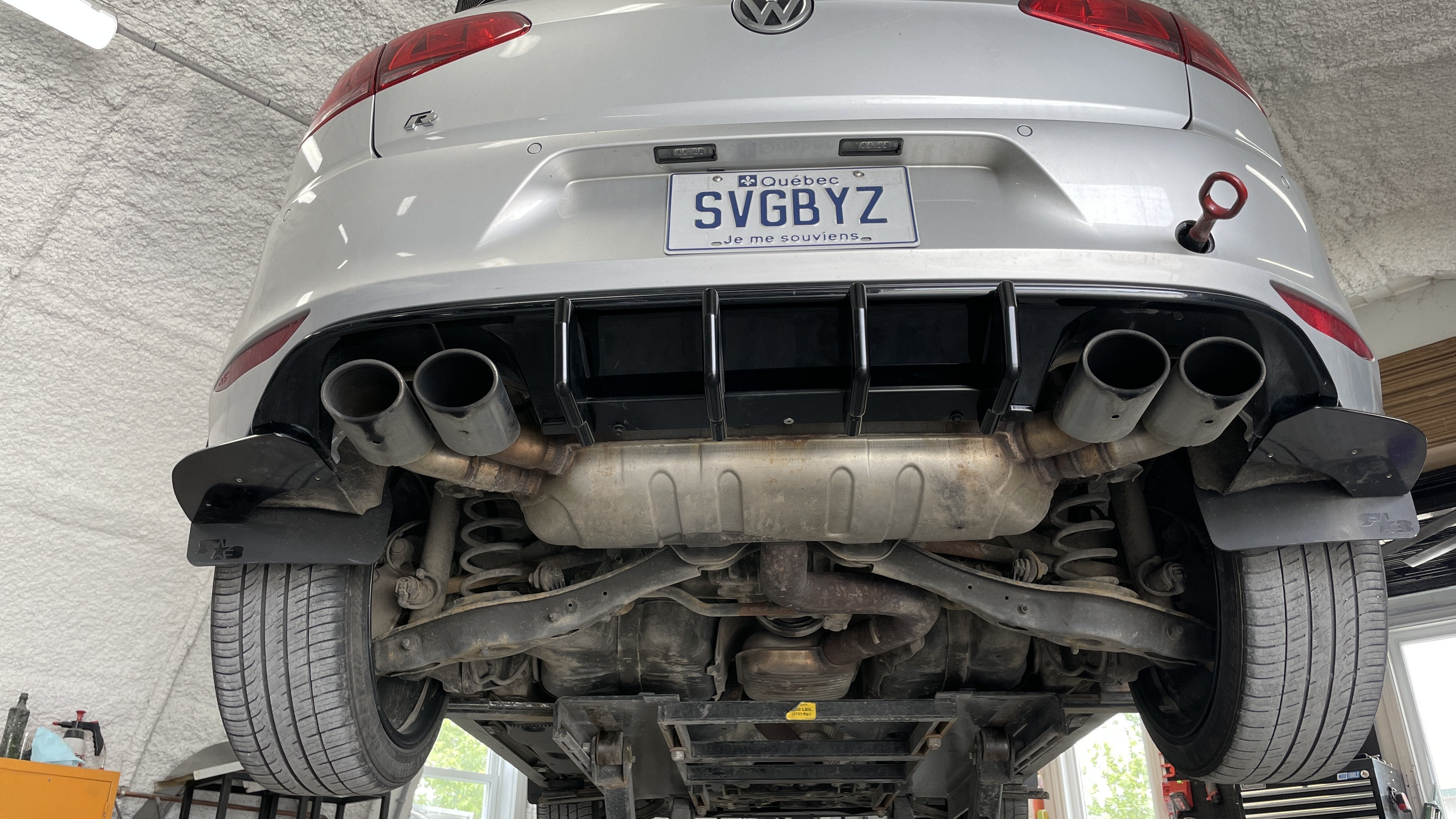 Rear Diffuser - Volkswagen Golf R MK7 - Artwork Bodyshop