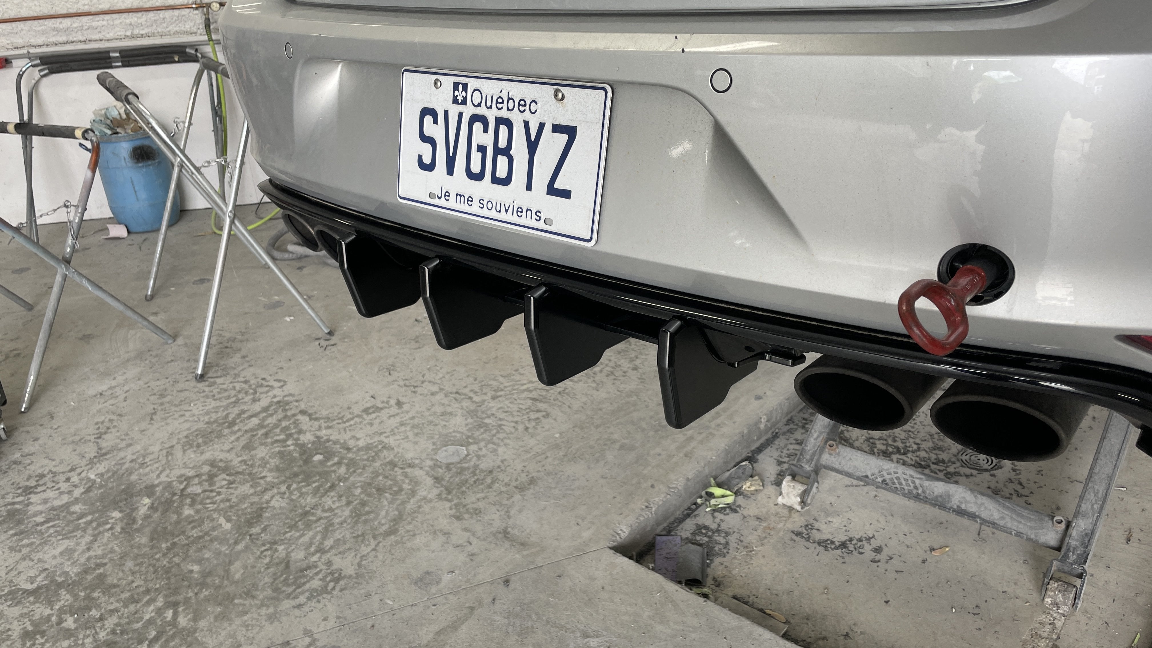 Rear Diffuser - Volkswagen Golf R MK7 - Artwork Bodyshop