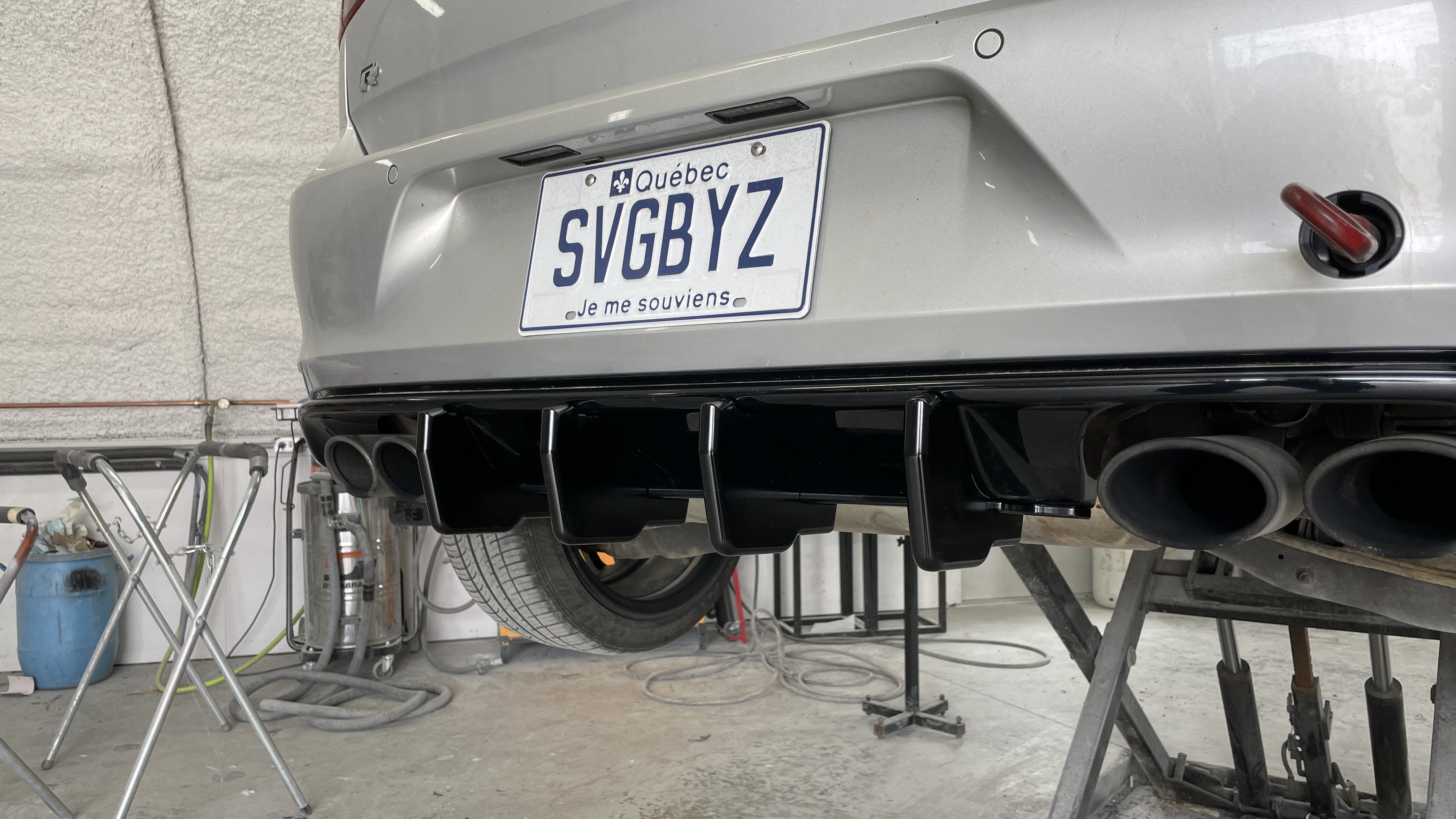 Rear Diffuser - Volkswagen Golf R MK7 - Artwork Bodyshop