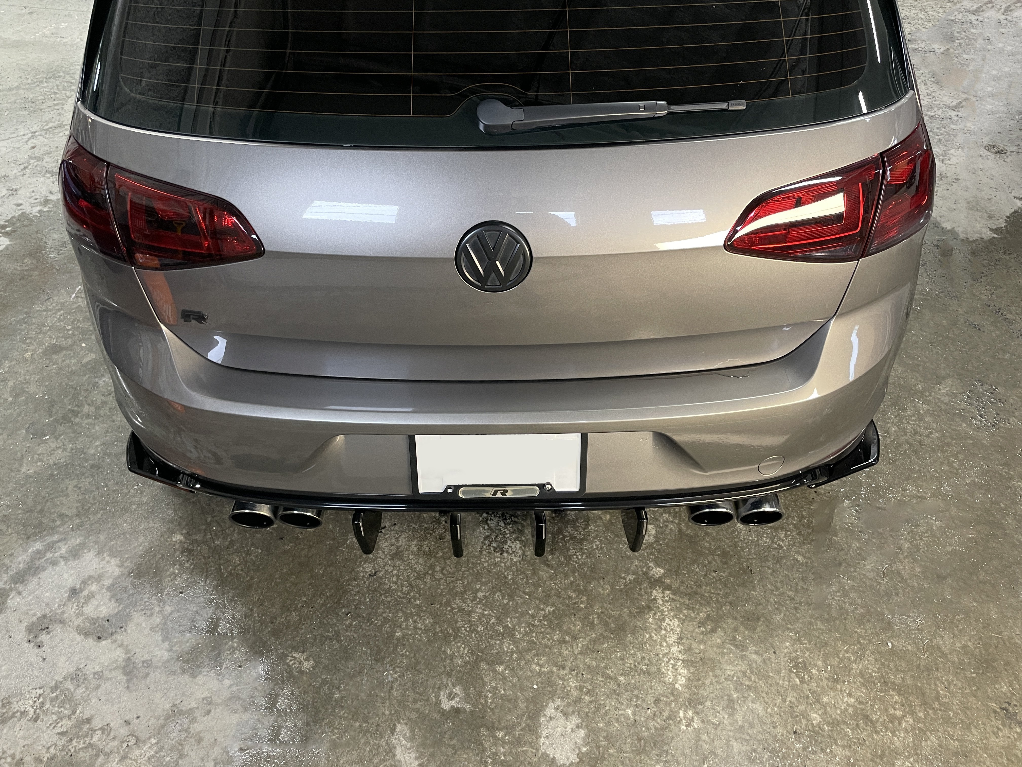 Rear Diffuser - Volkswagen Golf R MK7 - Artwork Bodyshop